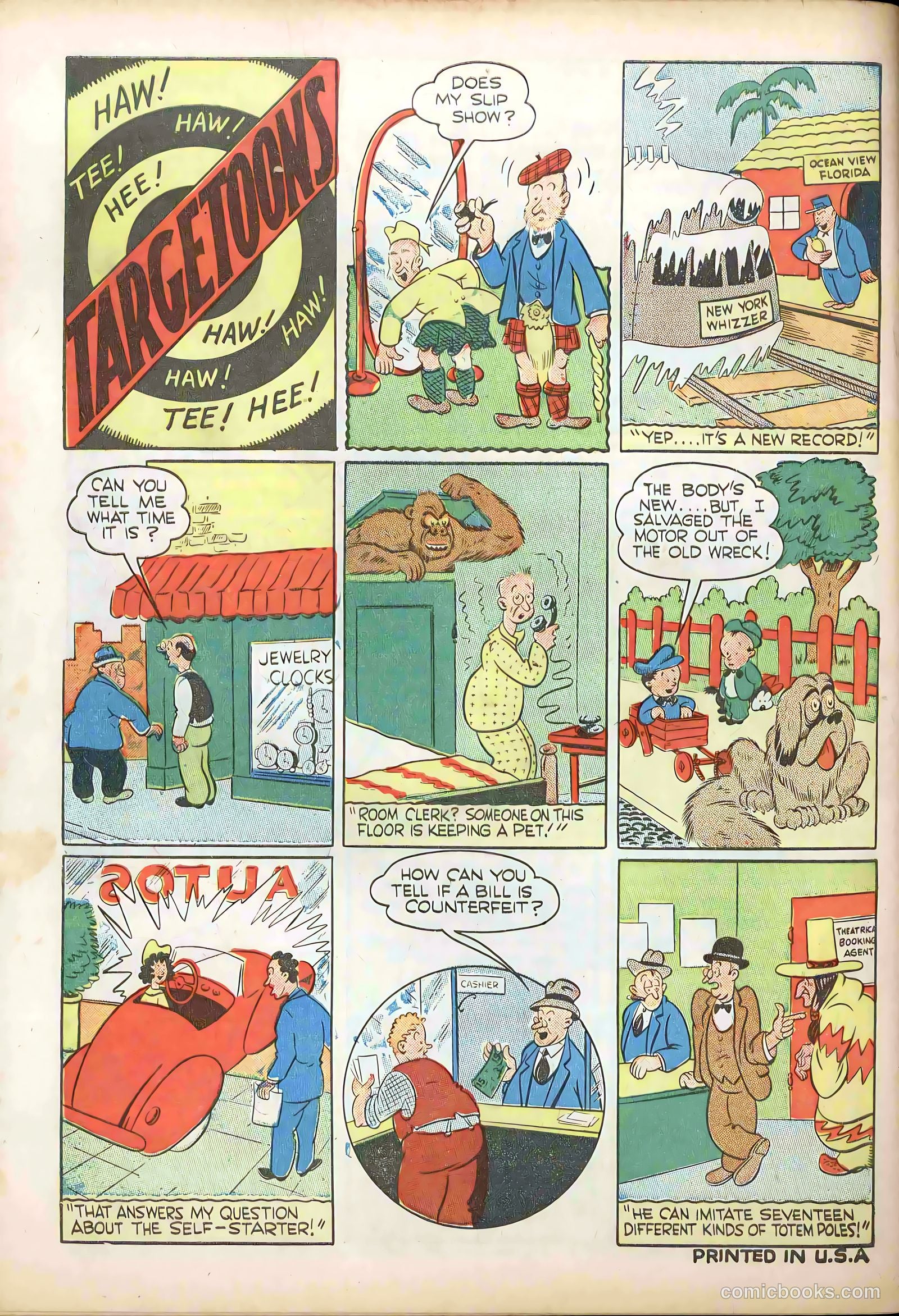 Target Comics v3 #3 — page 62 of 64