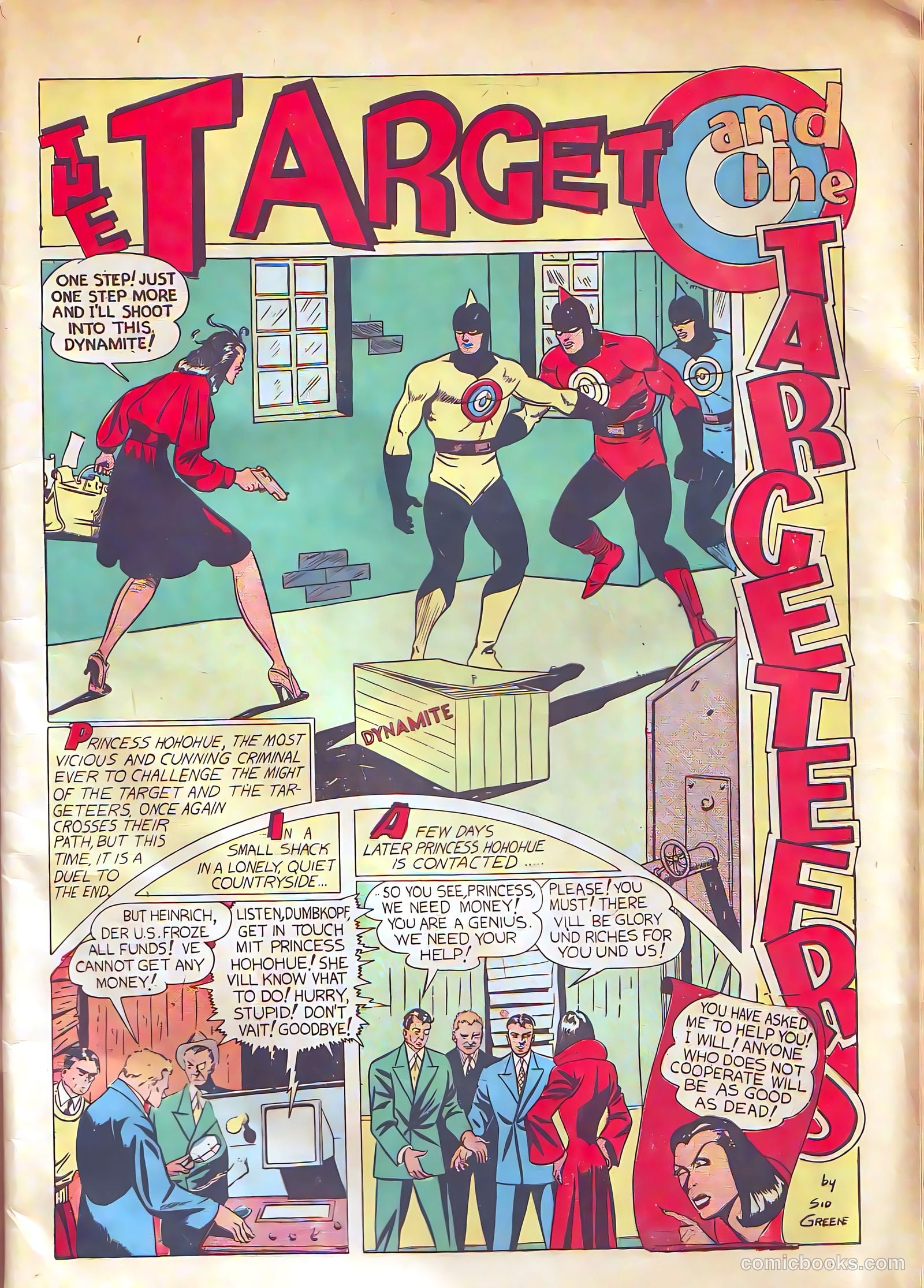 Target Comics v3 #4 — page 14 of 65