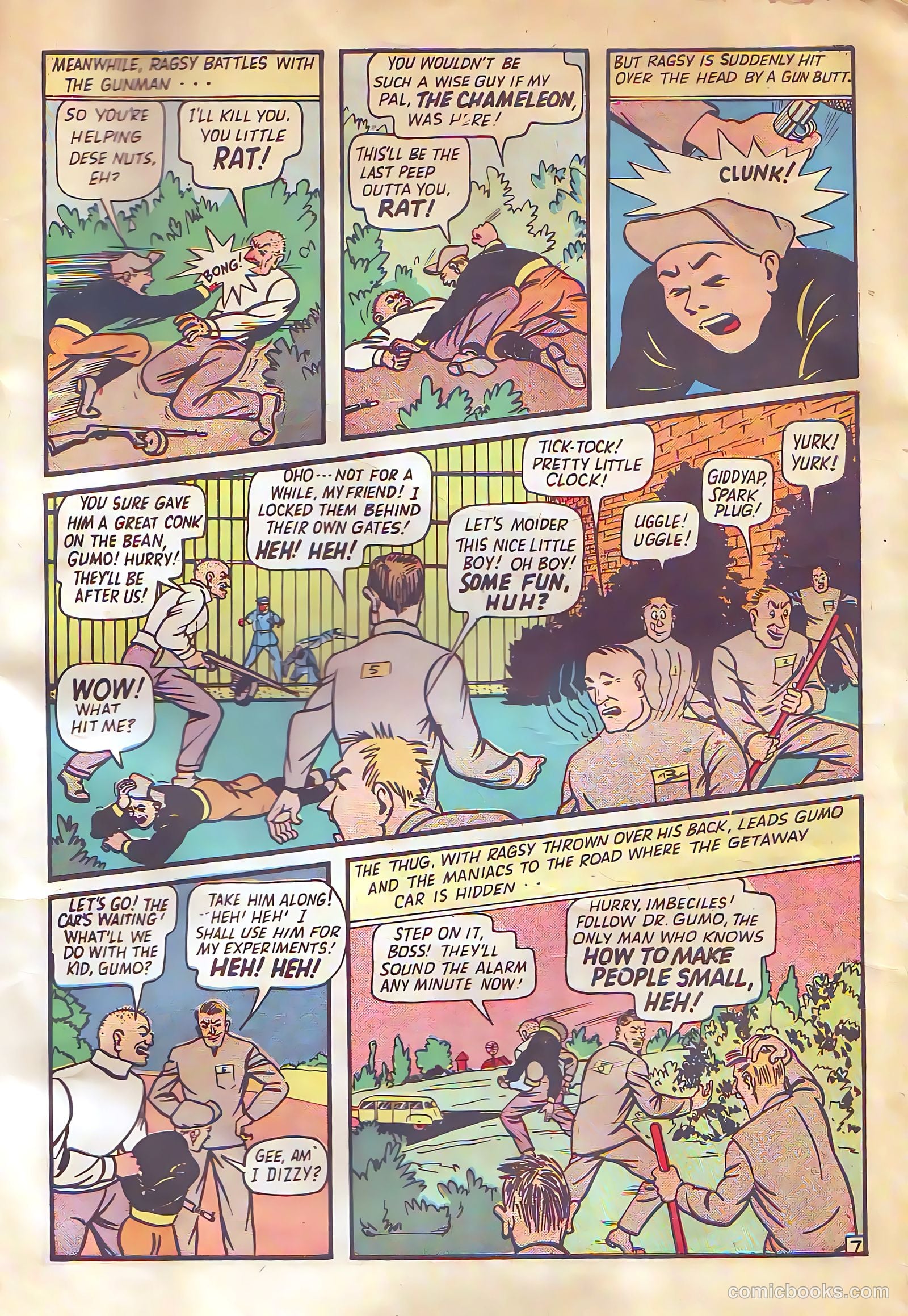 Target Comics v3 #4 — page 60 of 65