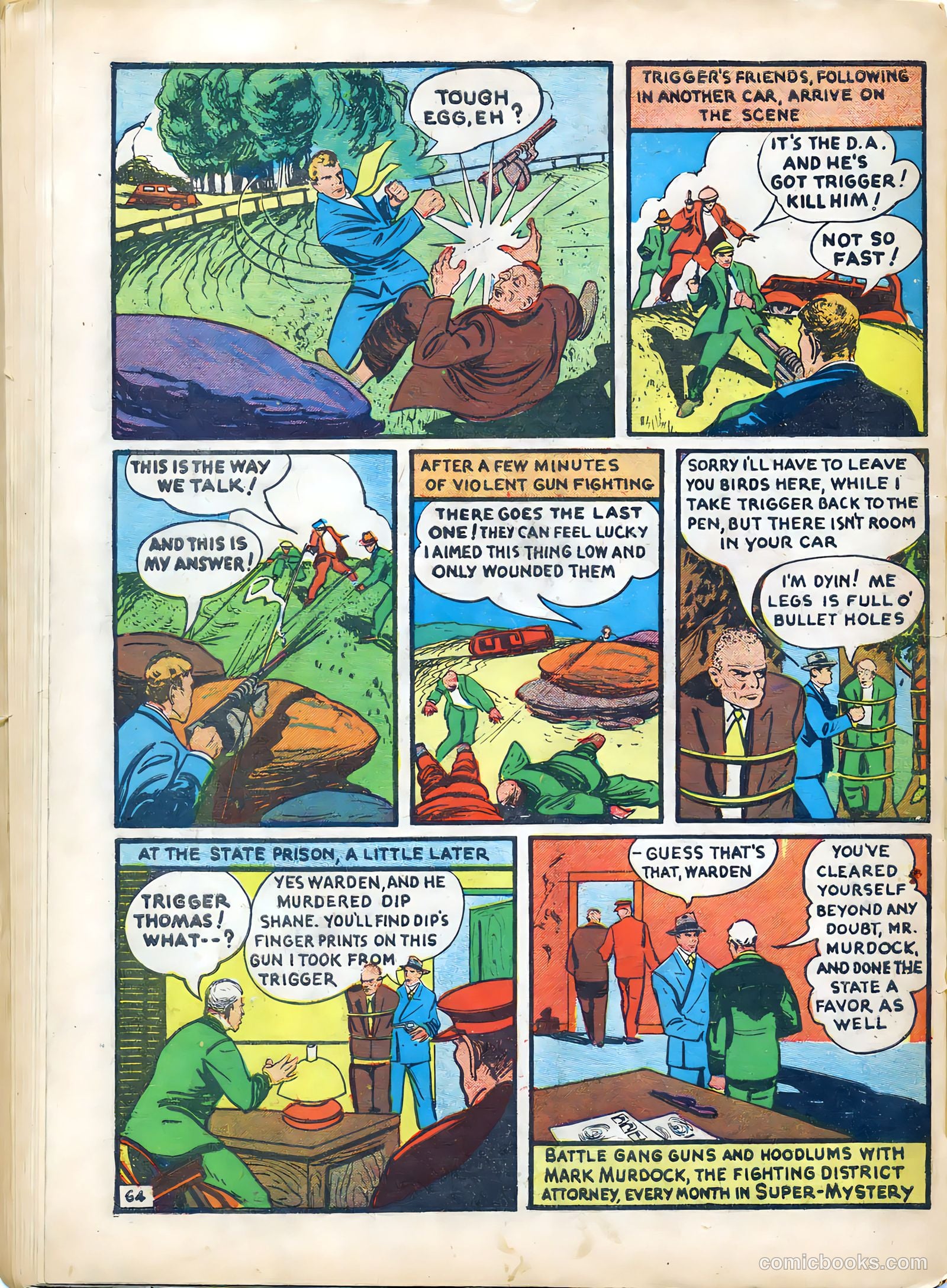 Super-Mystery Comics v1 #2 — page 66 of 68