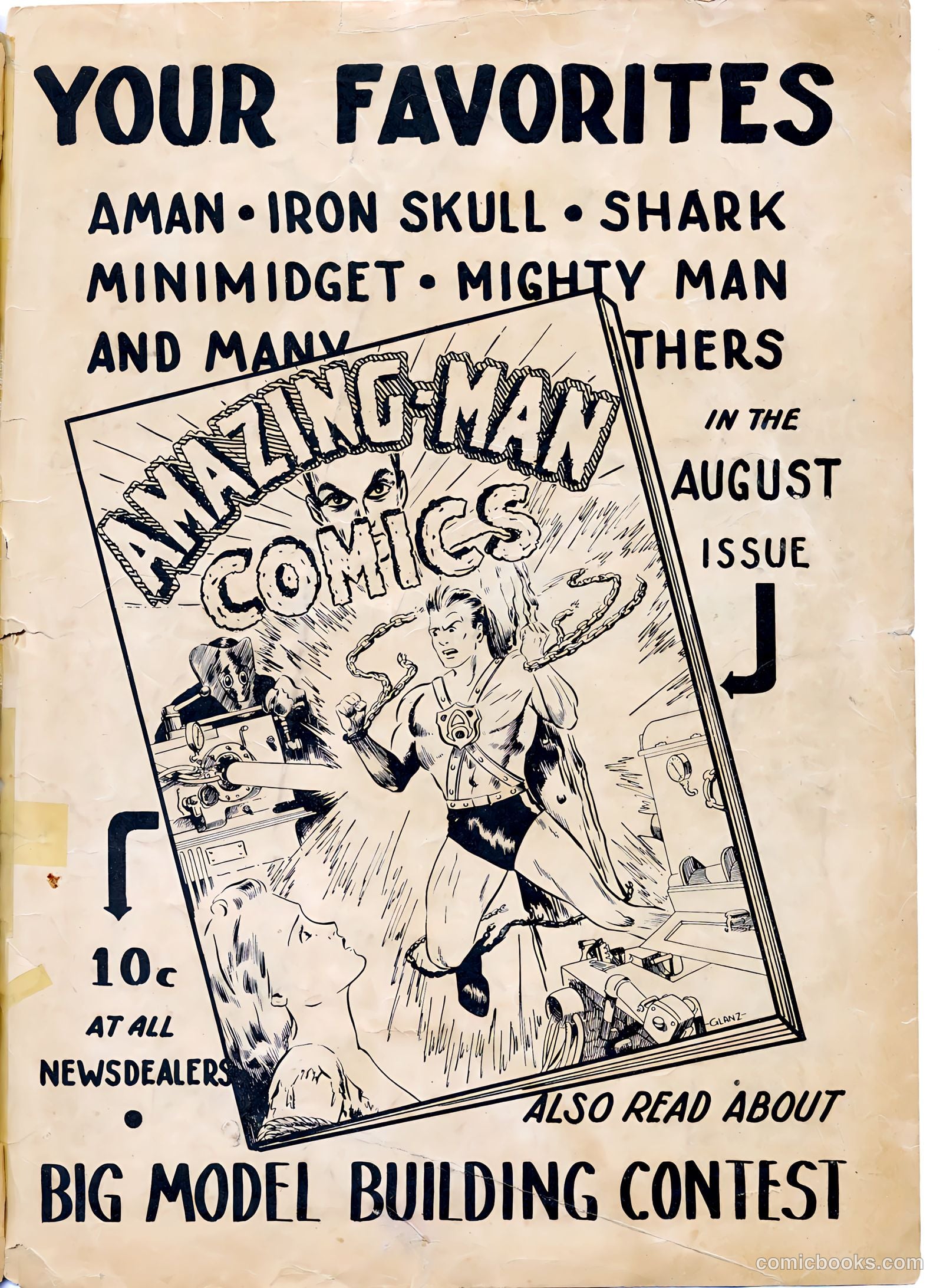 Super-Mystery Comics v1 #2 — page 67 of 68