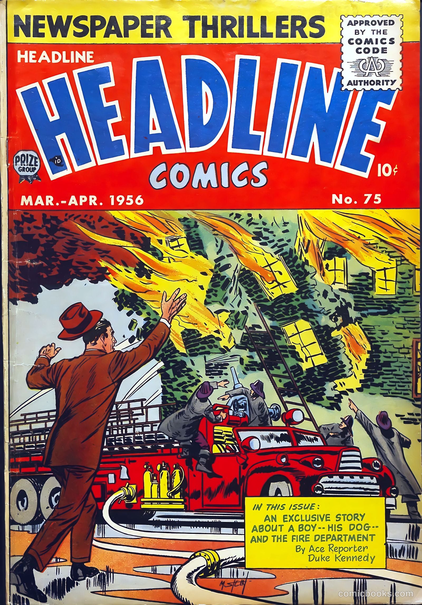 Headline Comics #75