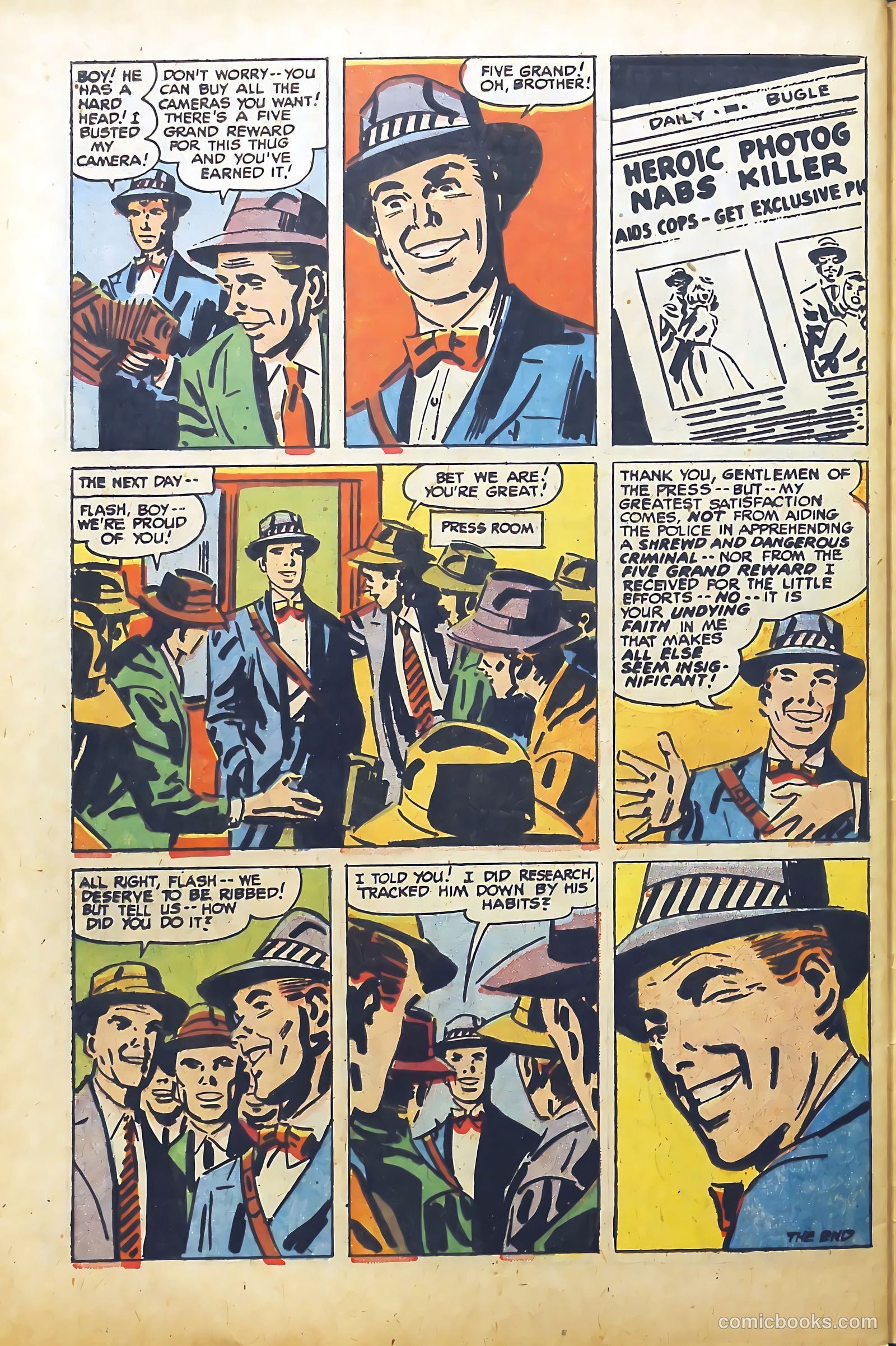 Headline Comics #75 (1949) — page 32 of 36
