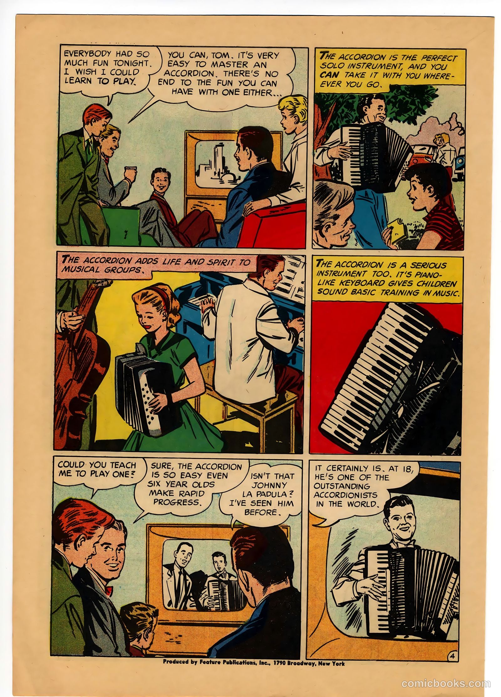 In Tune with Fun #nn (1957) — page 4 of 8