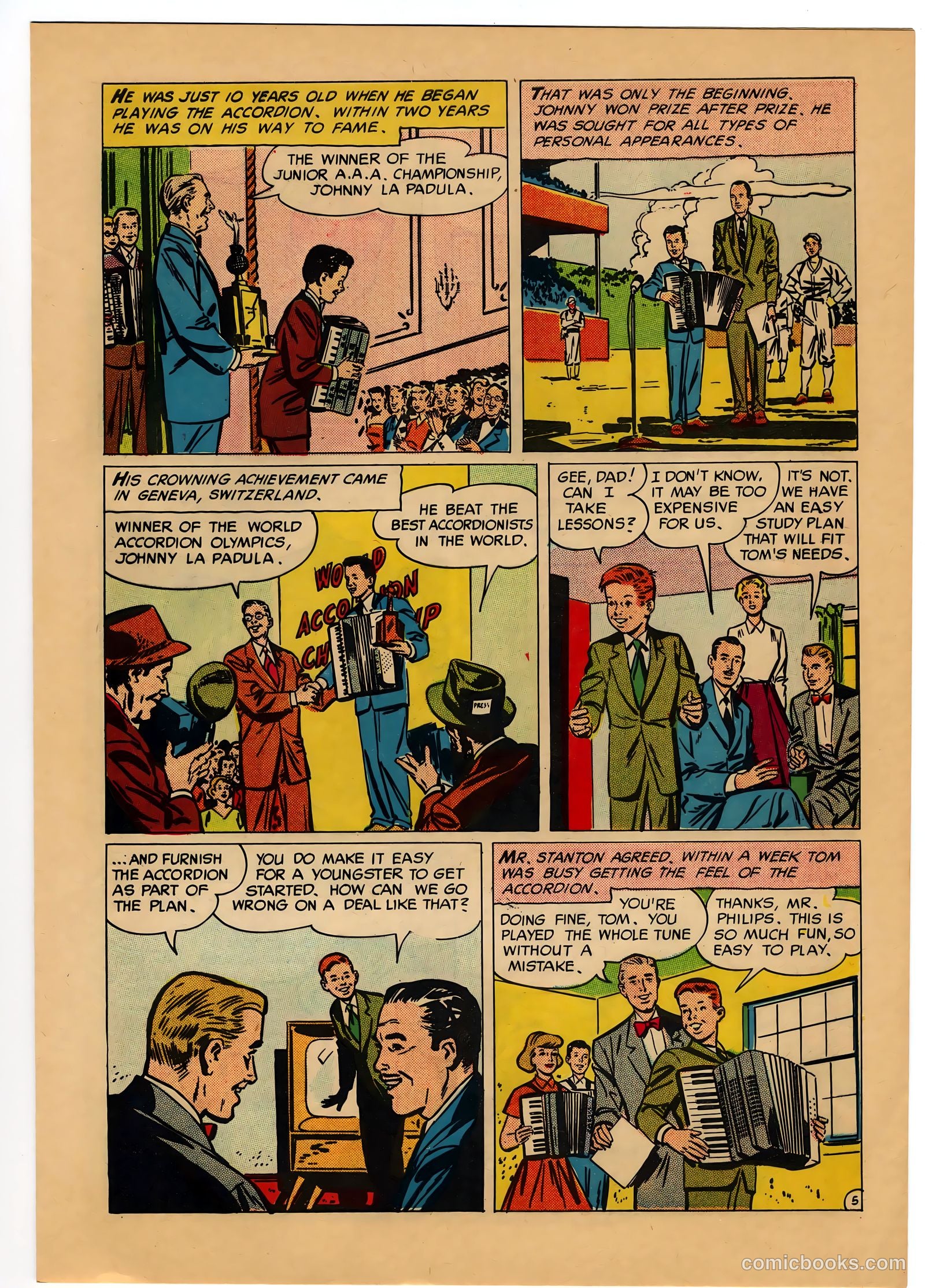 In Tune with Fun #nn (1957) — page 5 of 8