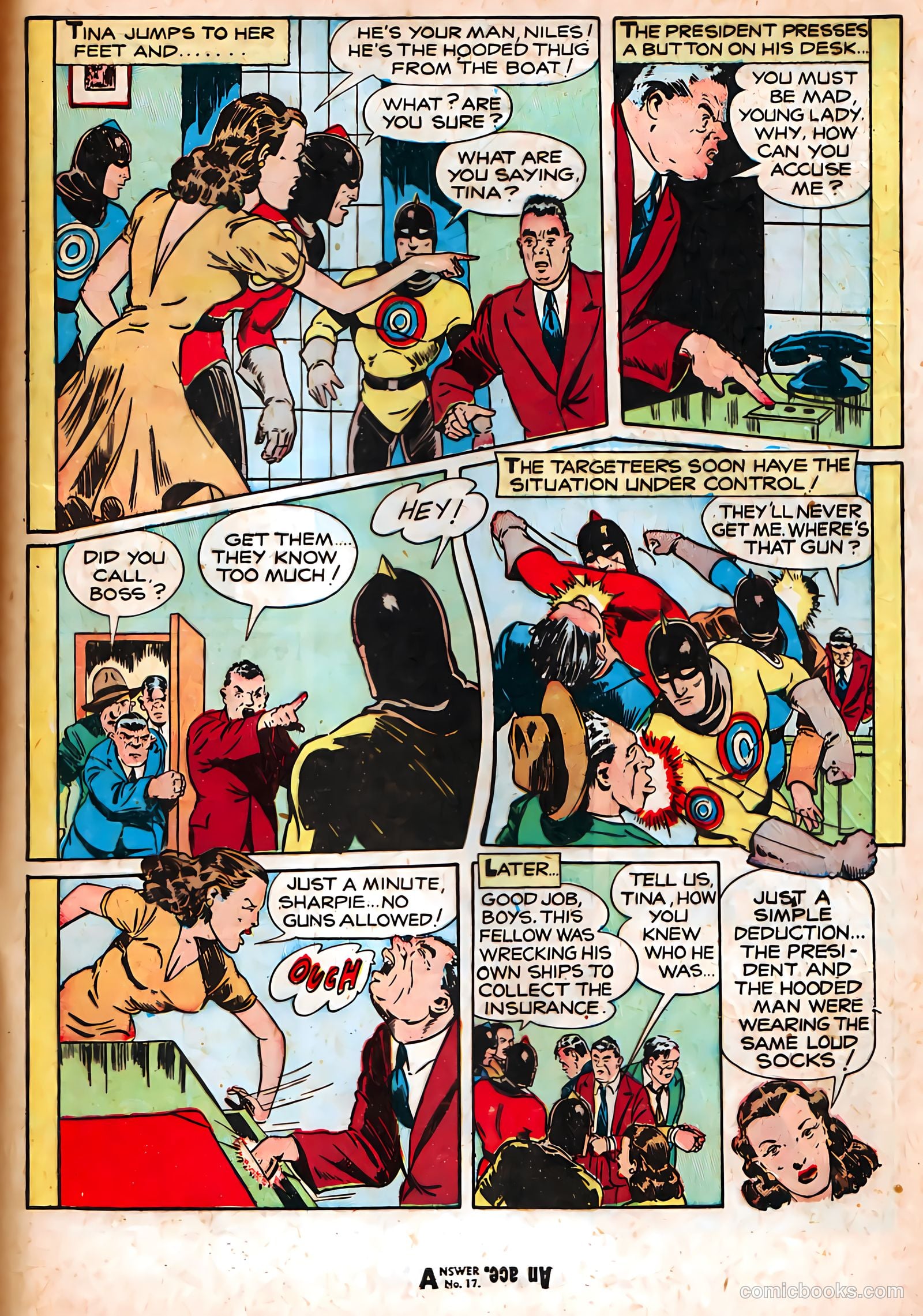 Target Comics v8 #9 — page 49 of 52