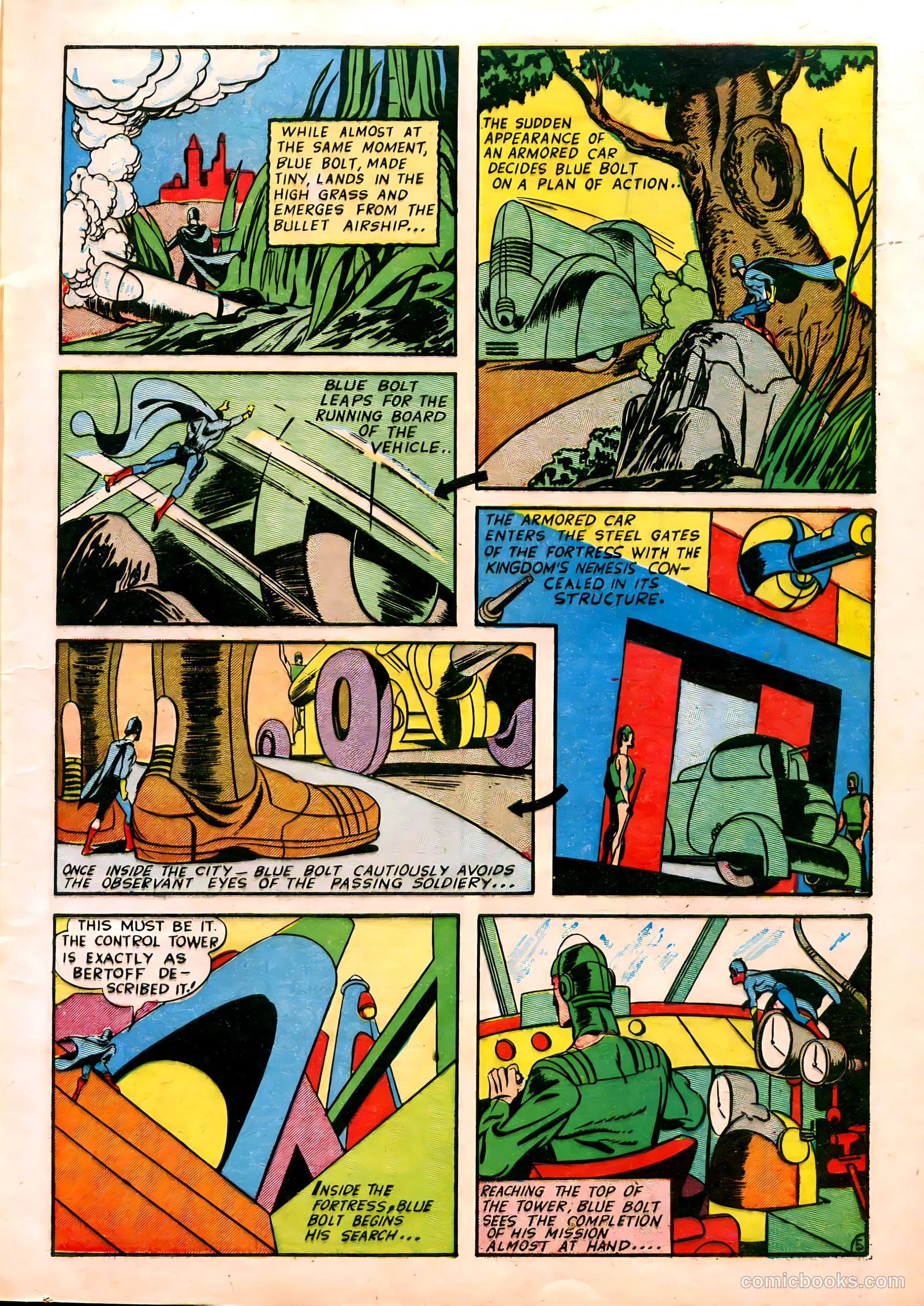 Blue Bolt v5 #4 — page 8 of 69