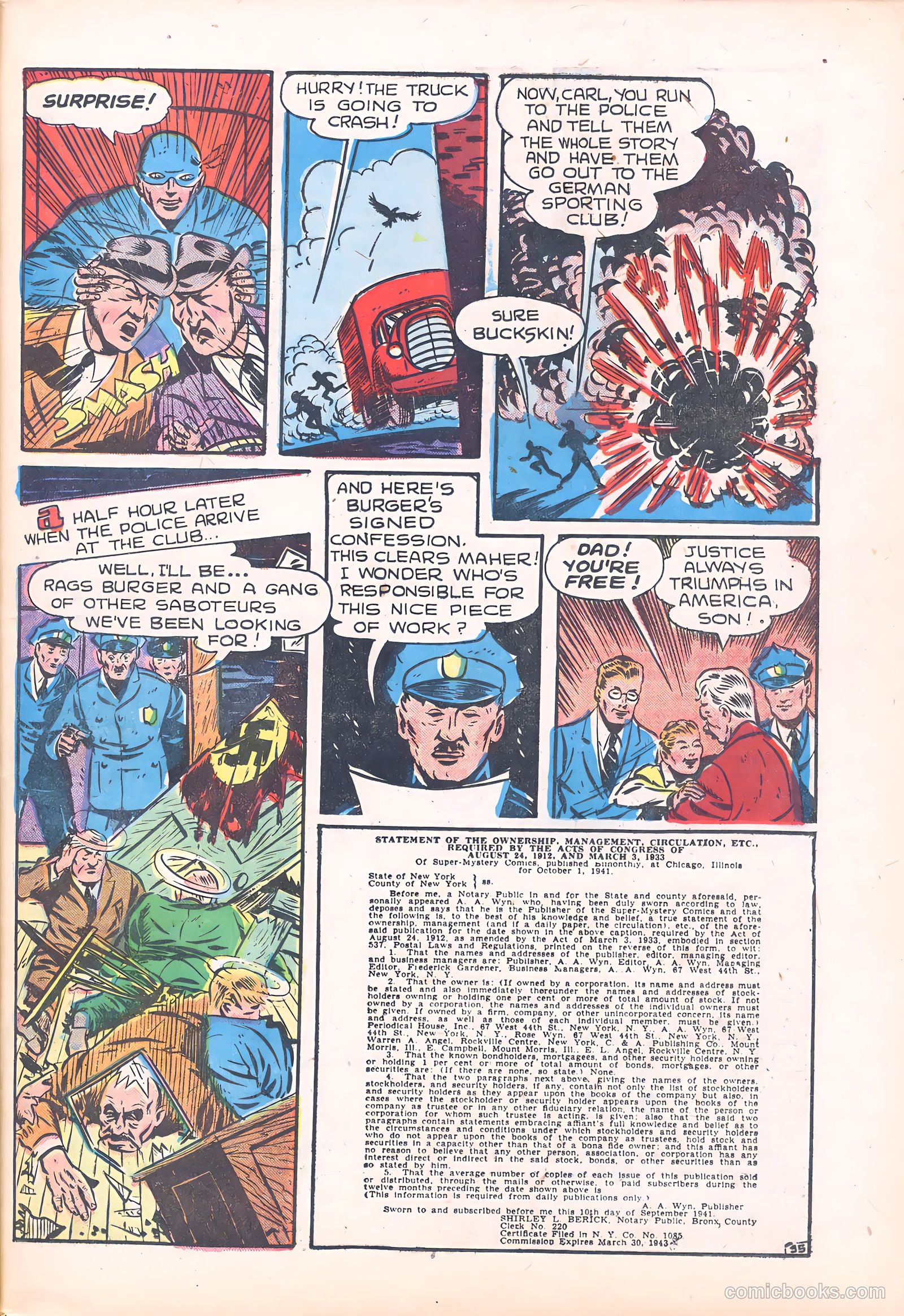 Super-Mystery Comics v2 #6 — page 57 of 68