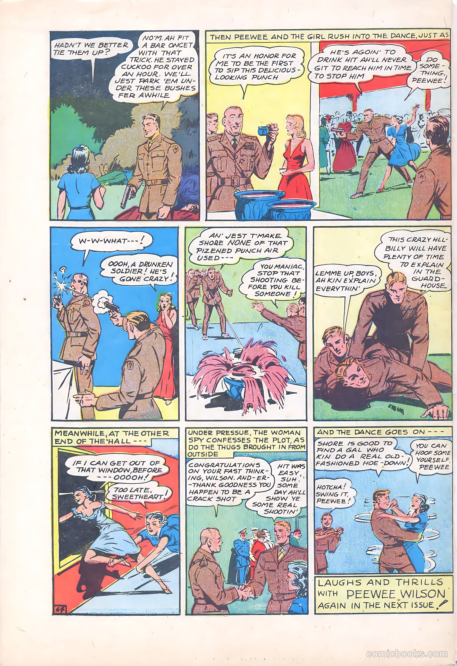 Super-Mystery Comics v2 #6 — page 66 of 68