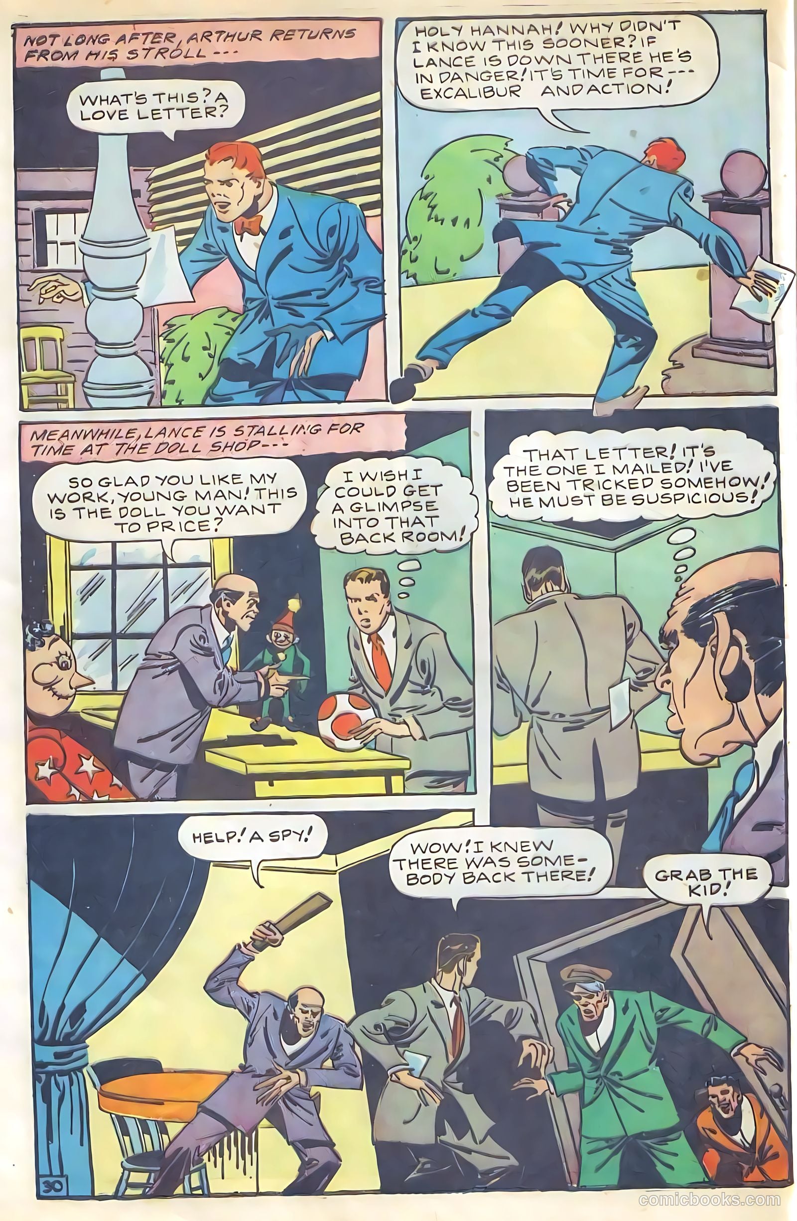Super-Mystery Comics v5 #3 — page 32 of 36