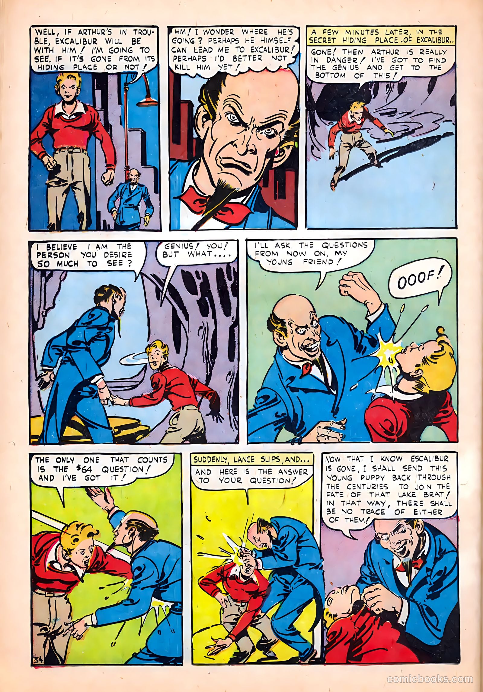 Super-Mystery Comics v4 #6 — page 36 of 52