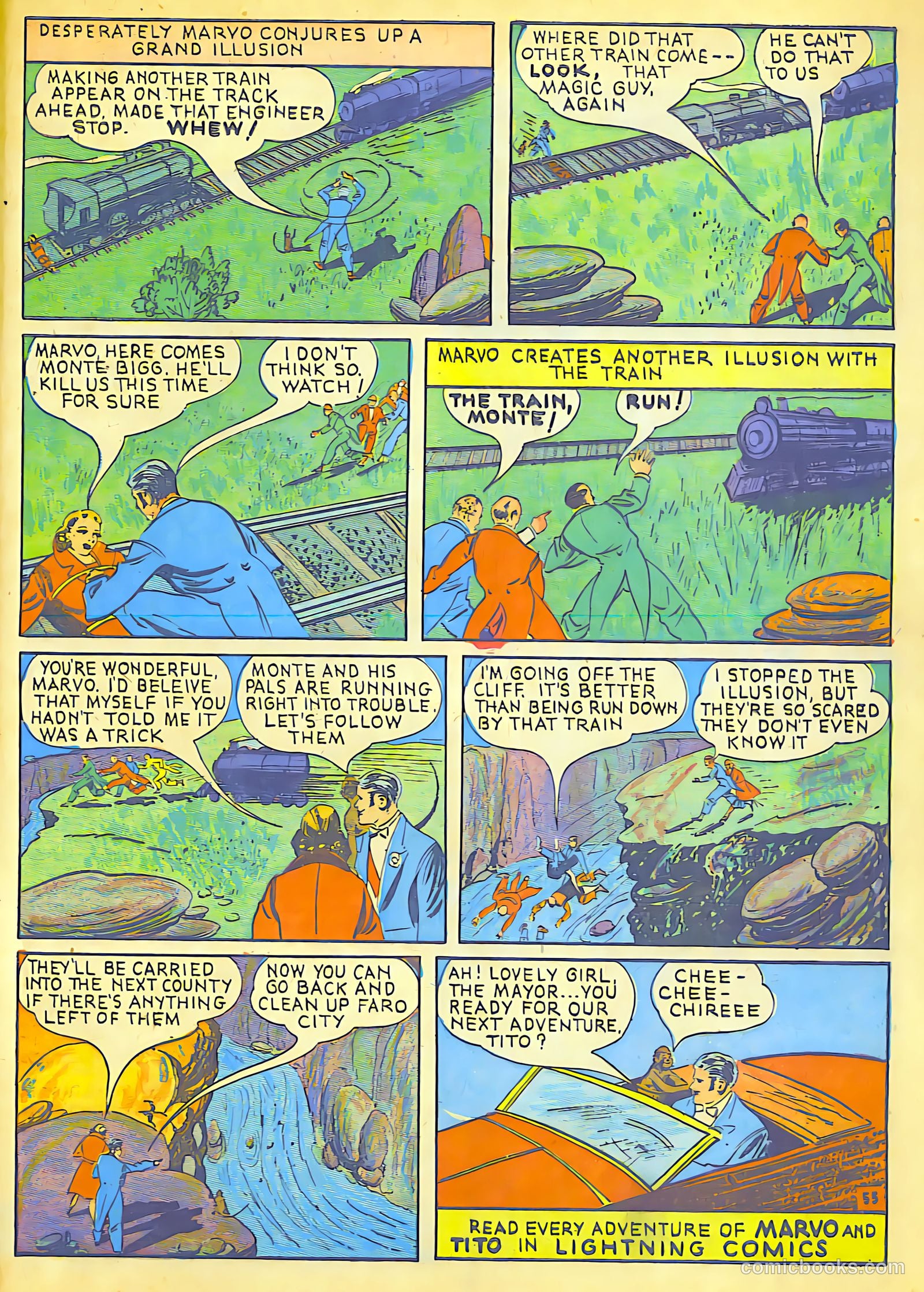Lightning Comics v1 #4 — page 56 of 66