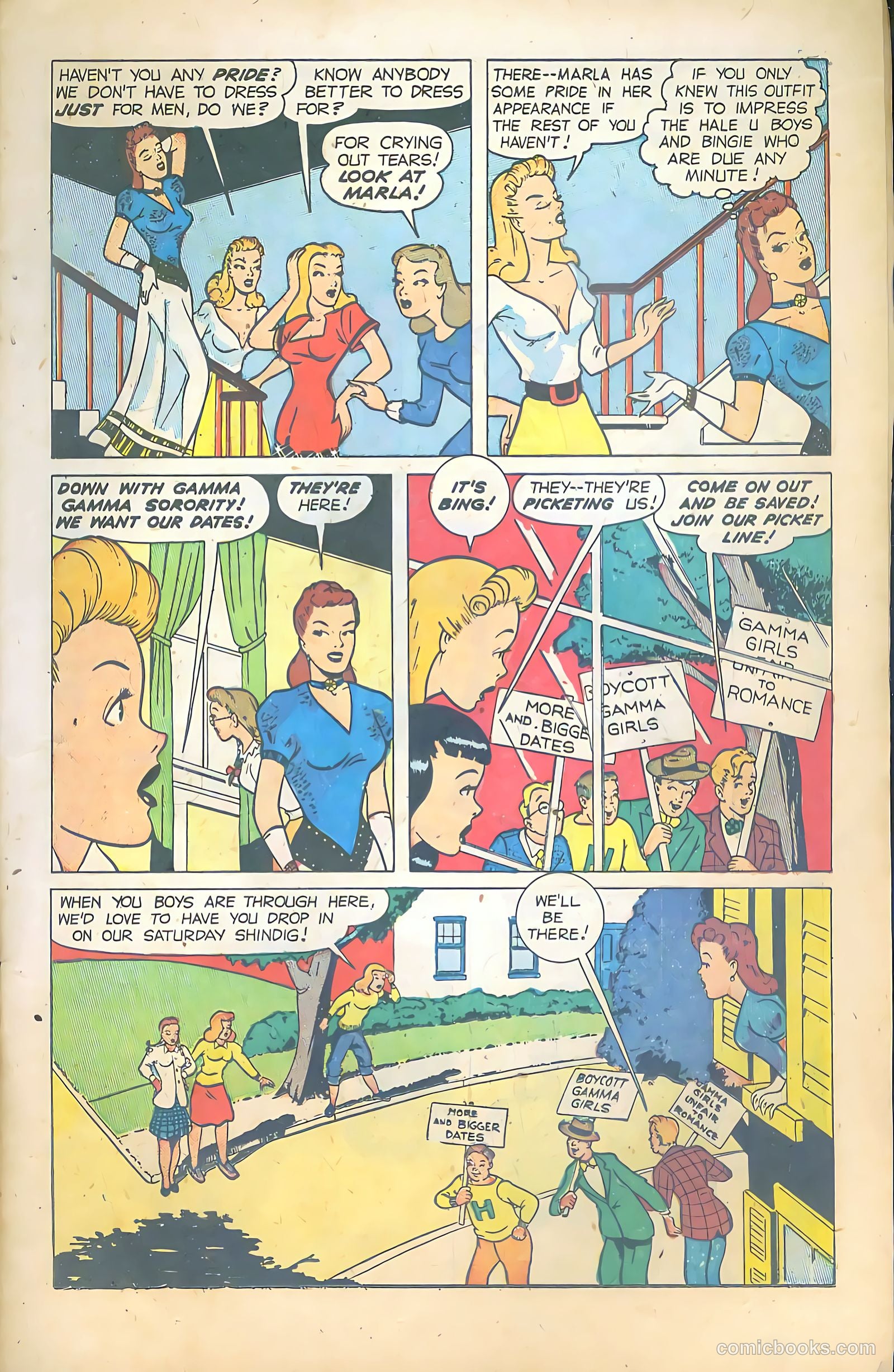 Dotty Comics #35 (1948) — page 17 of 52