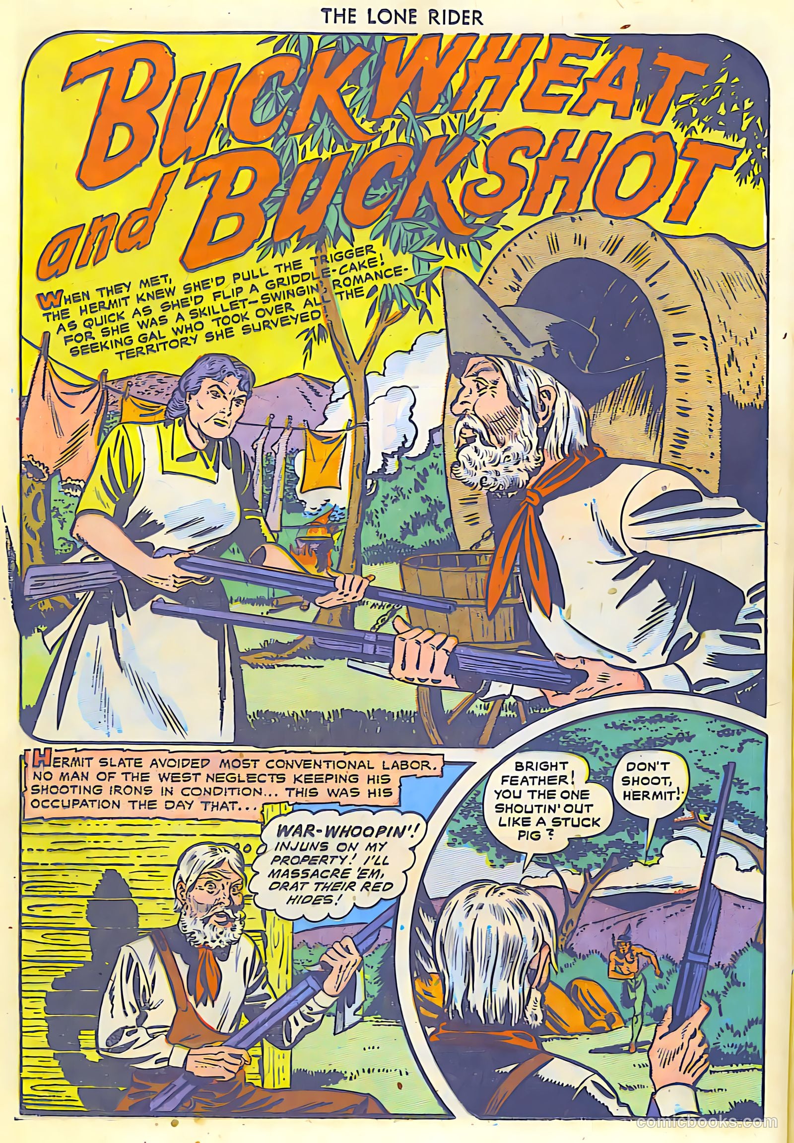 The Lone Rider #5 (1950) — page 11 of 30