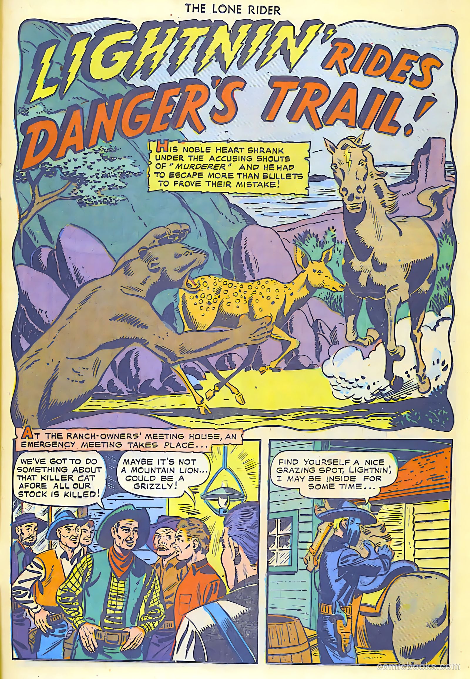 The Lone Rider #5 (1950) — page 18 of 30
