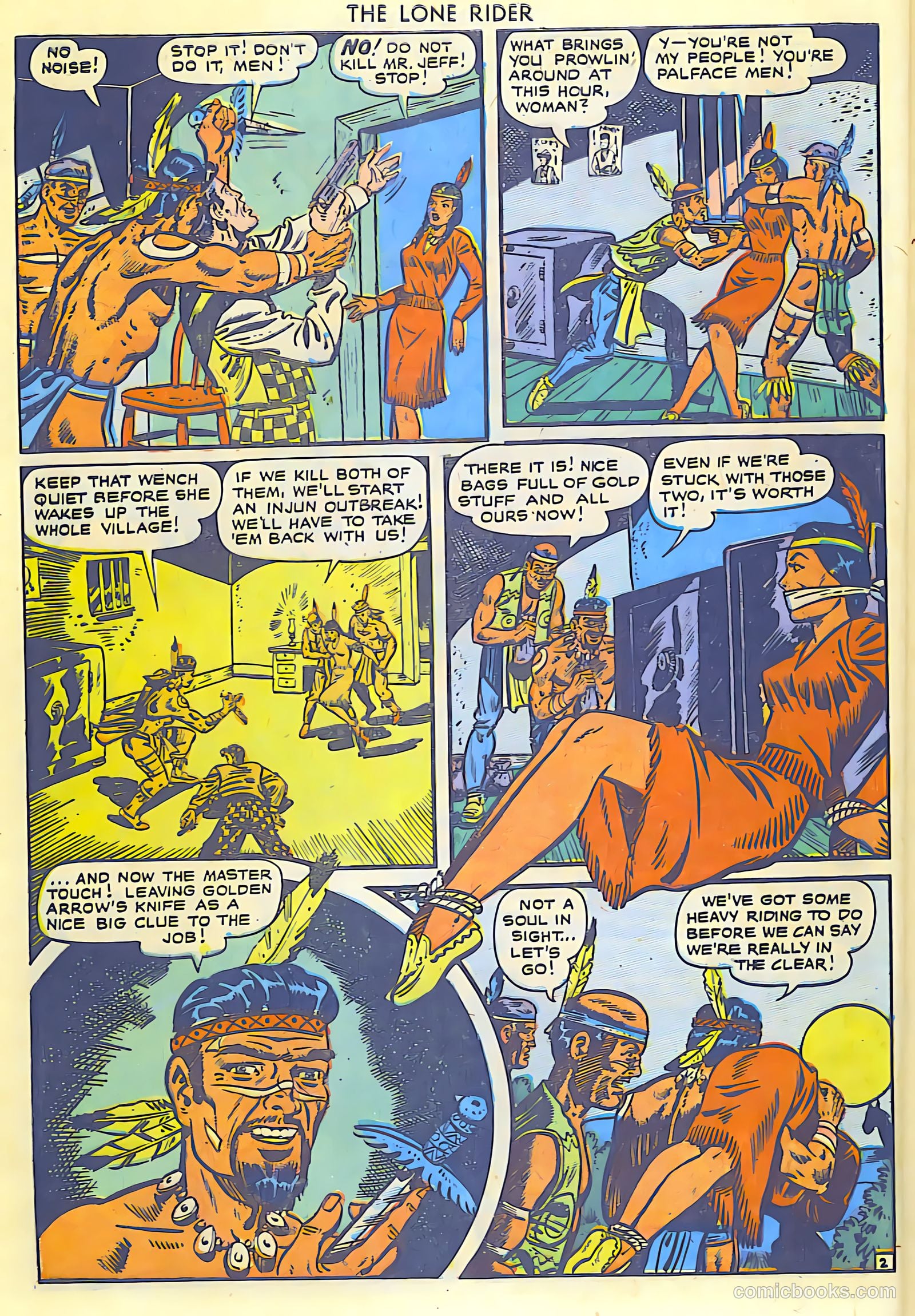 The Lone Rider #5 (1950) — page 25 of 30