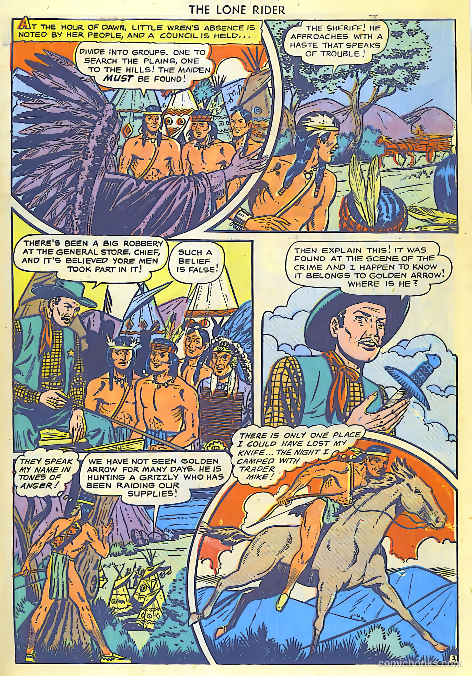 The Lone Rider #5 (1950) — page 26 of 30