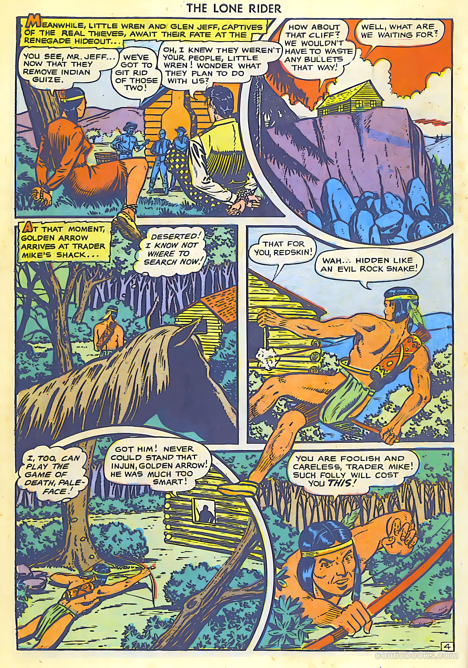 The Lone Rider #5 (1950) — page 27 of 30