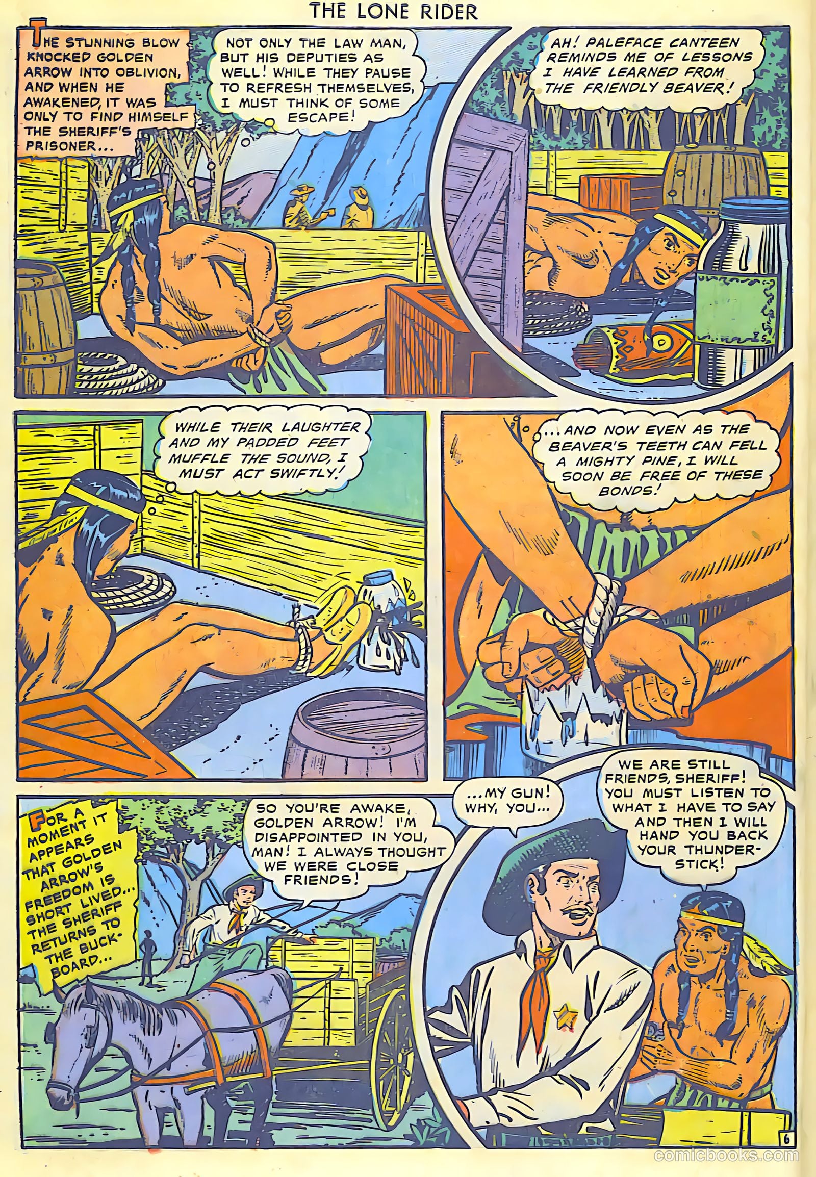 The Lone Rider #5 (1950) — page 29 of 30