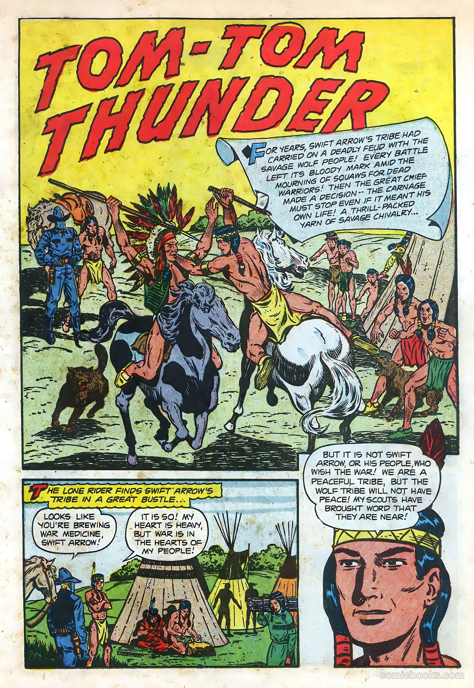 The Lone Rider #11 (1950) — page 11 of 36