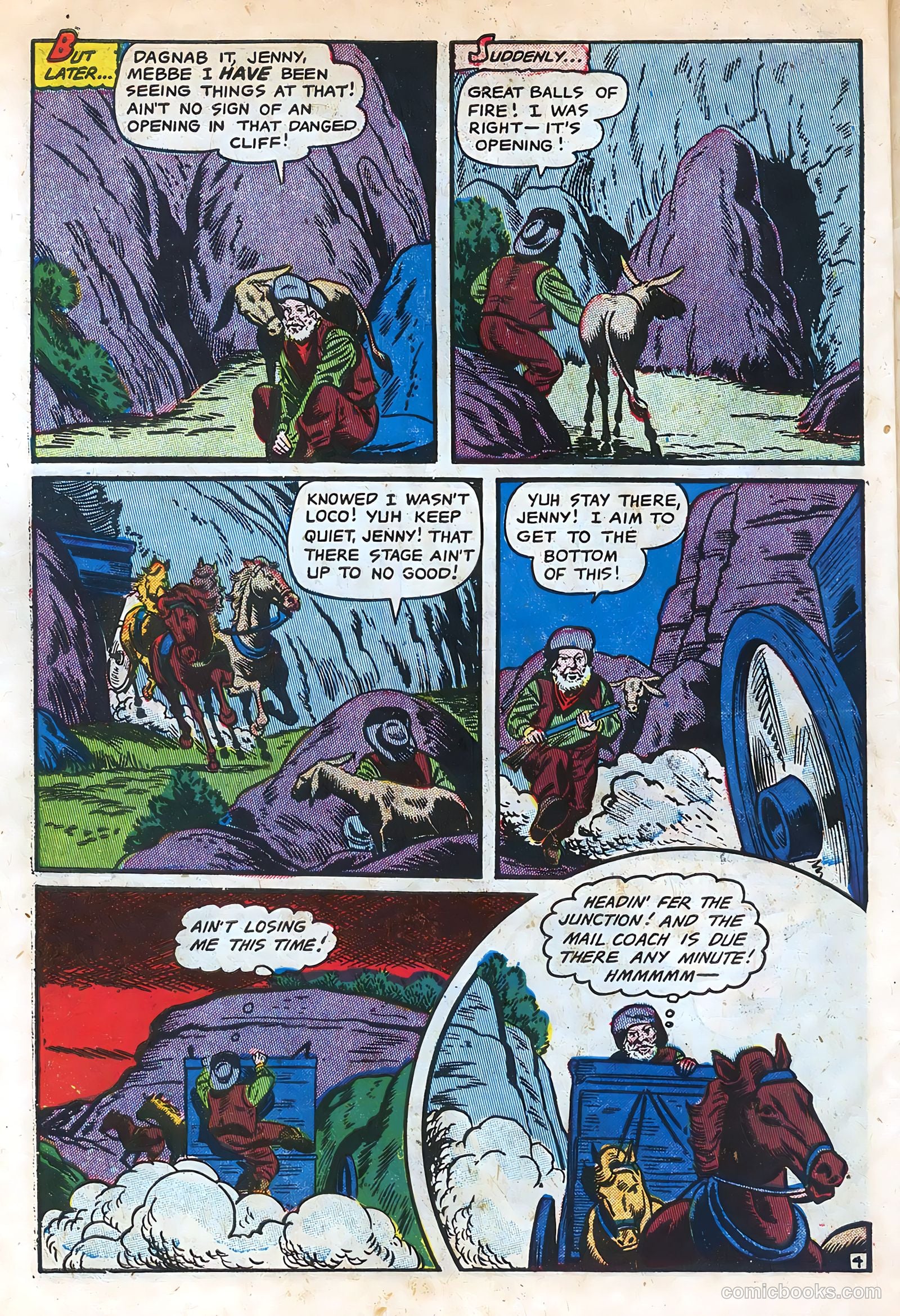 The Lone Rider #11 (1950) — page 30 of 36