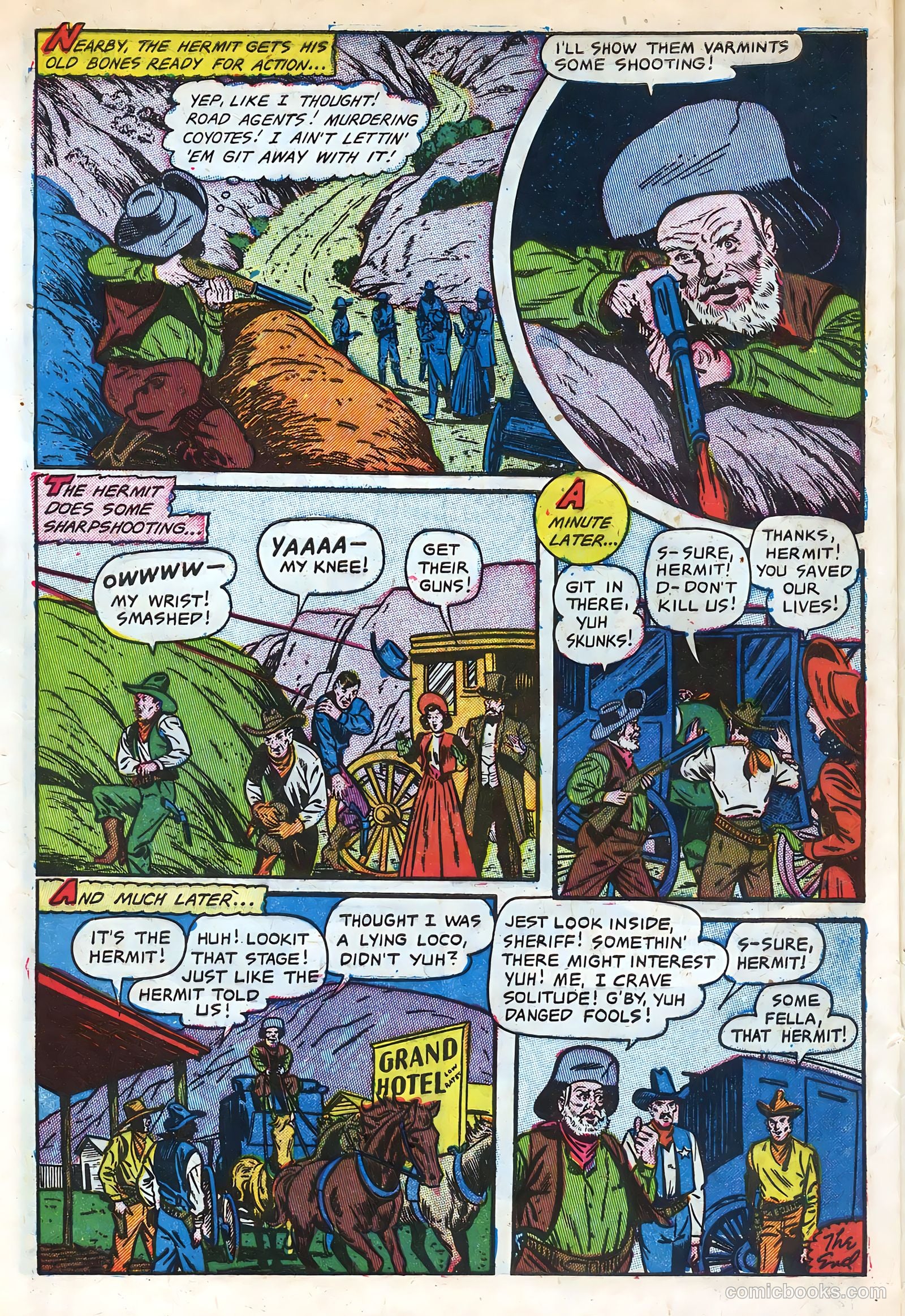 The Lone Rider #11 (1950) — page 32 of 36