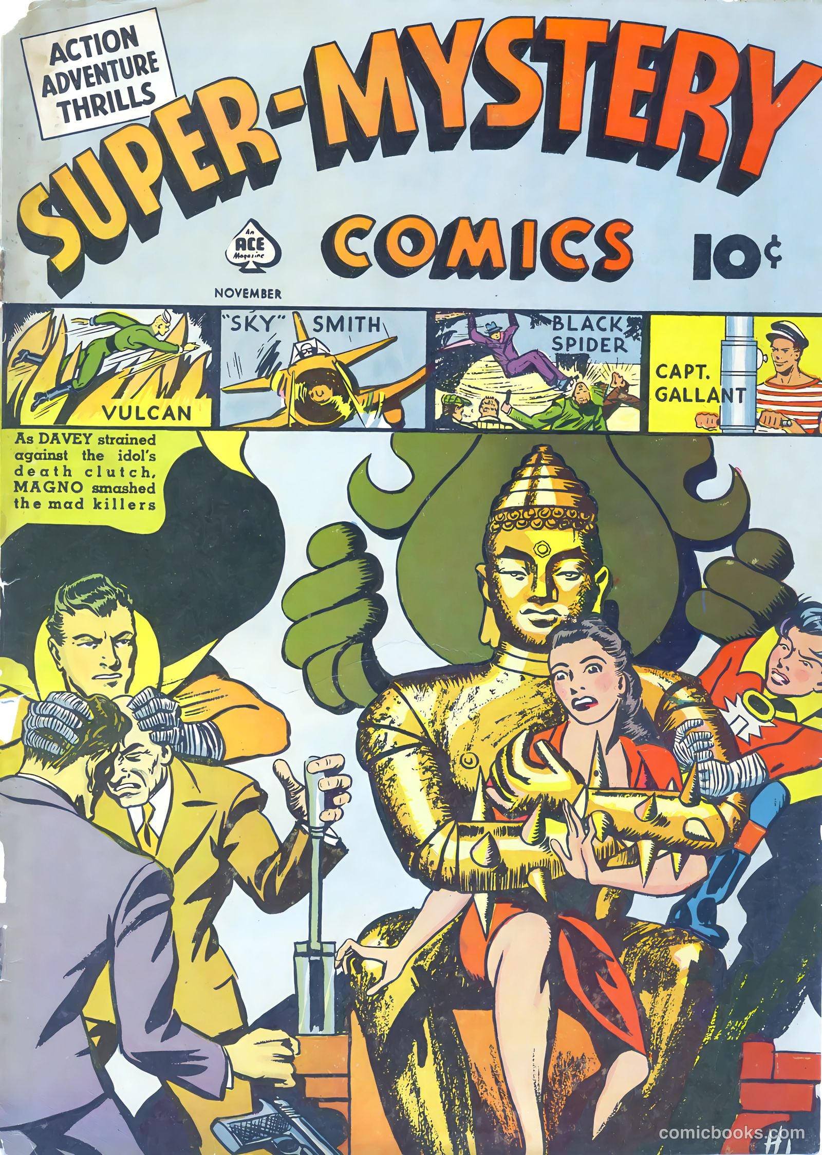 Super-Mystery Comics v1 #4