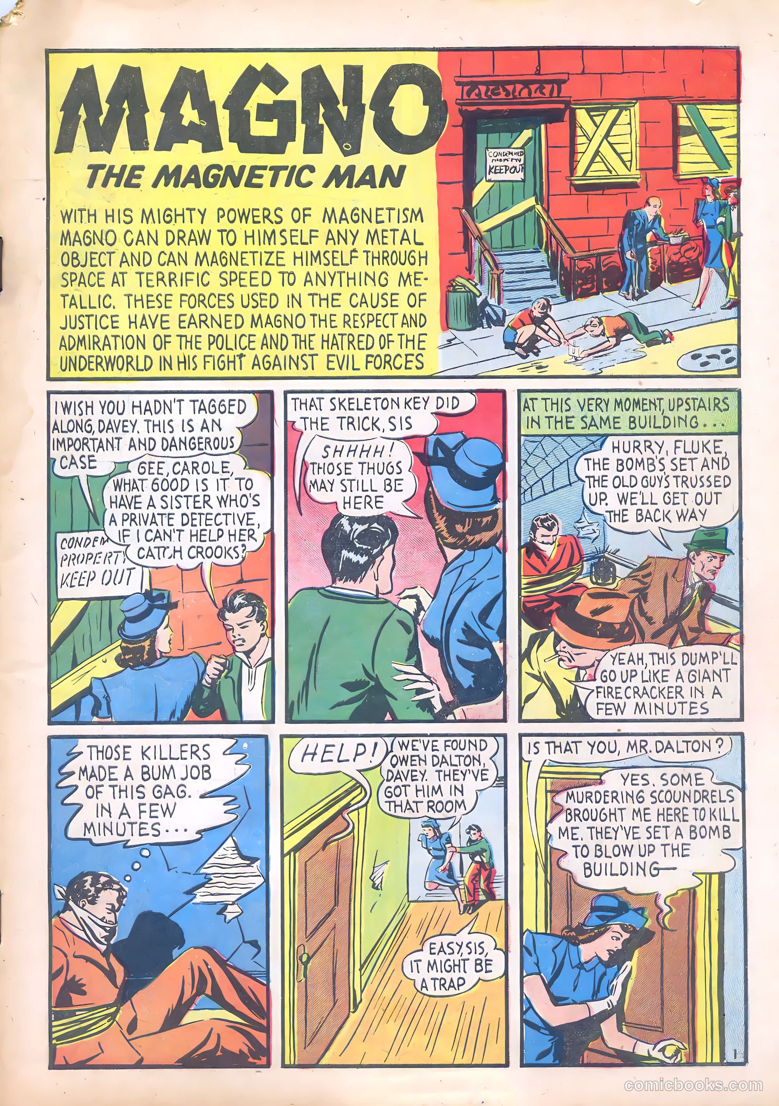 Super-Mystery Comics v1 #4 — page 3 of 68