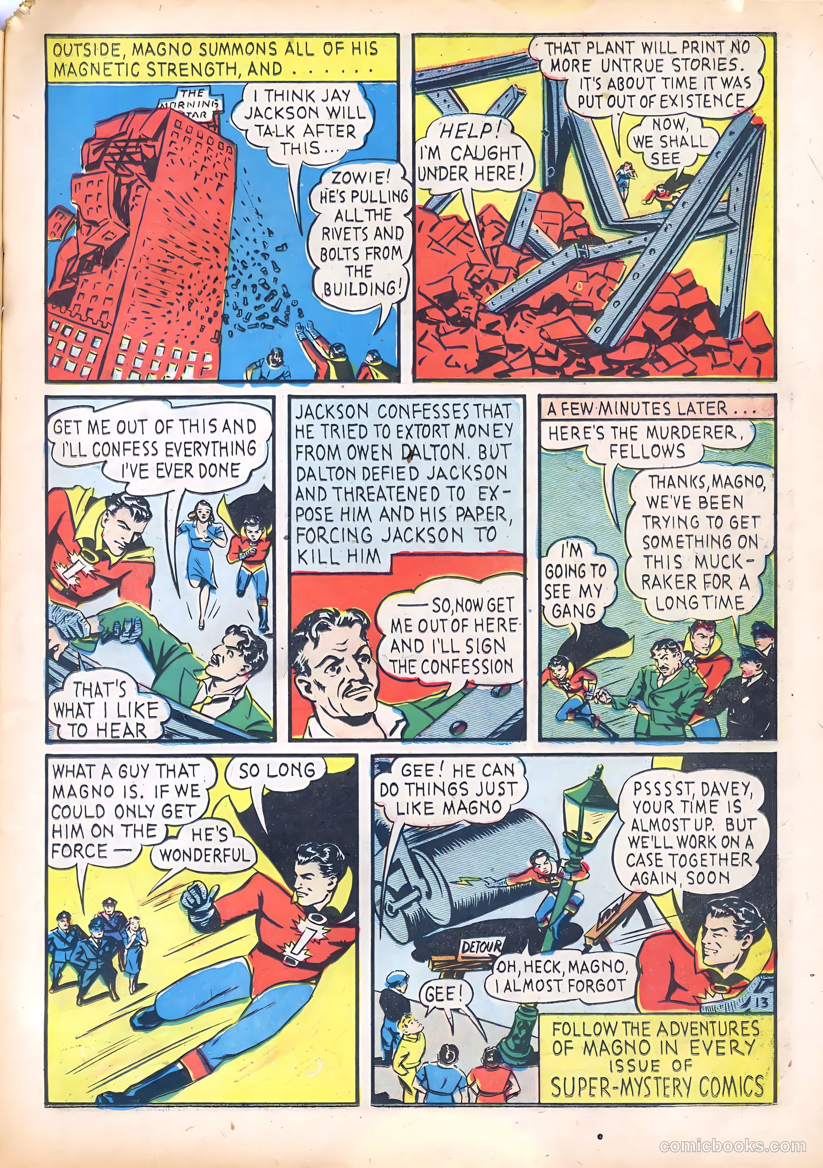 Super-Mystery Comics v1 #4 — page 15 of 68