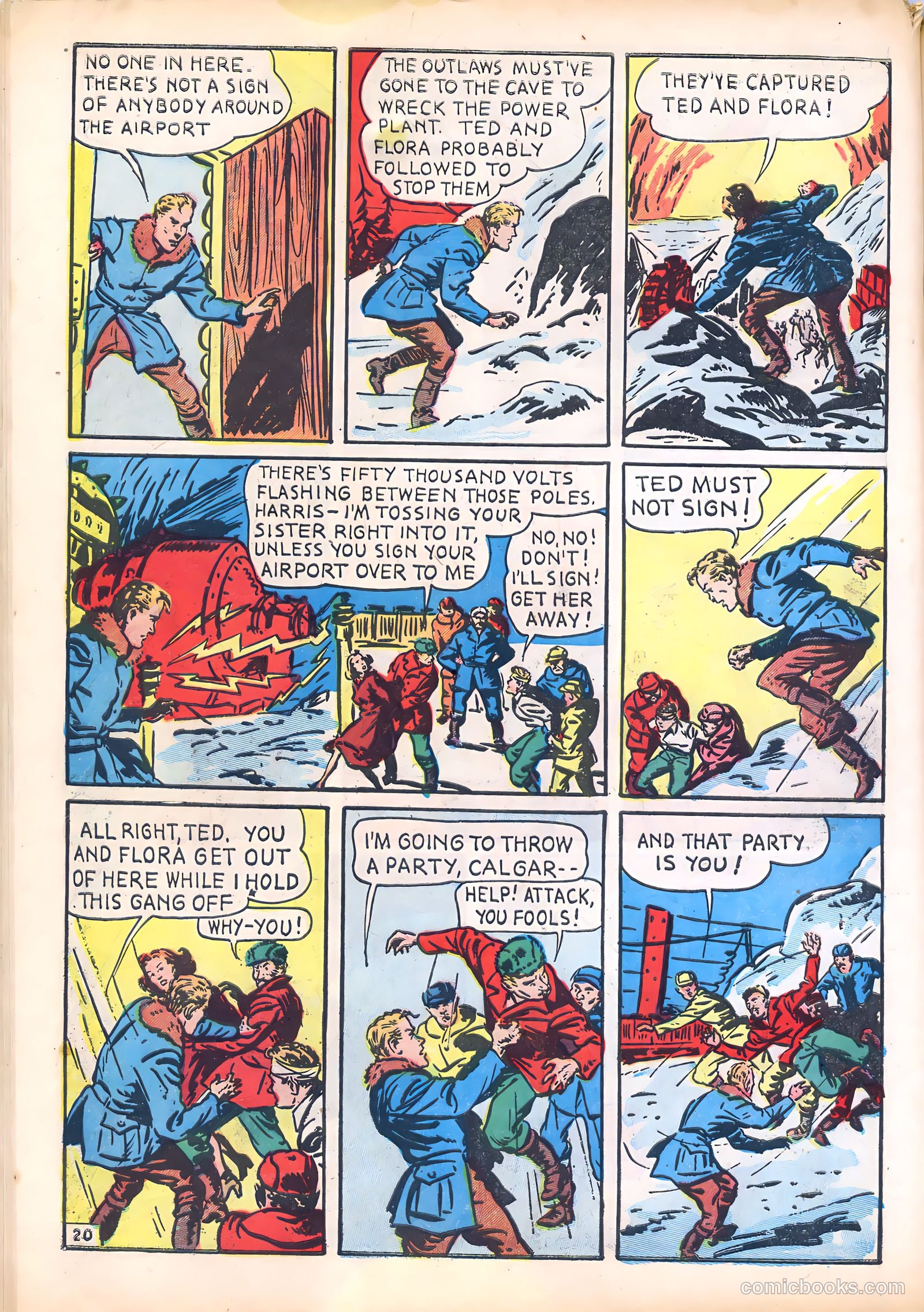 Super-Mystery Comics v1 #4 — page 22 of 68