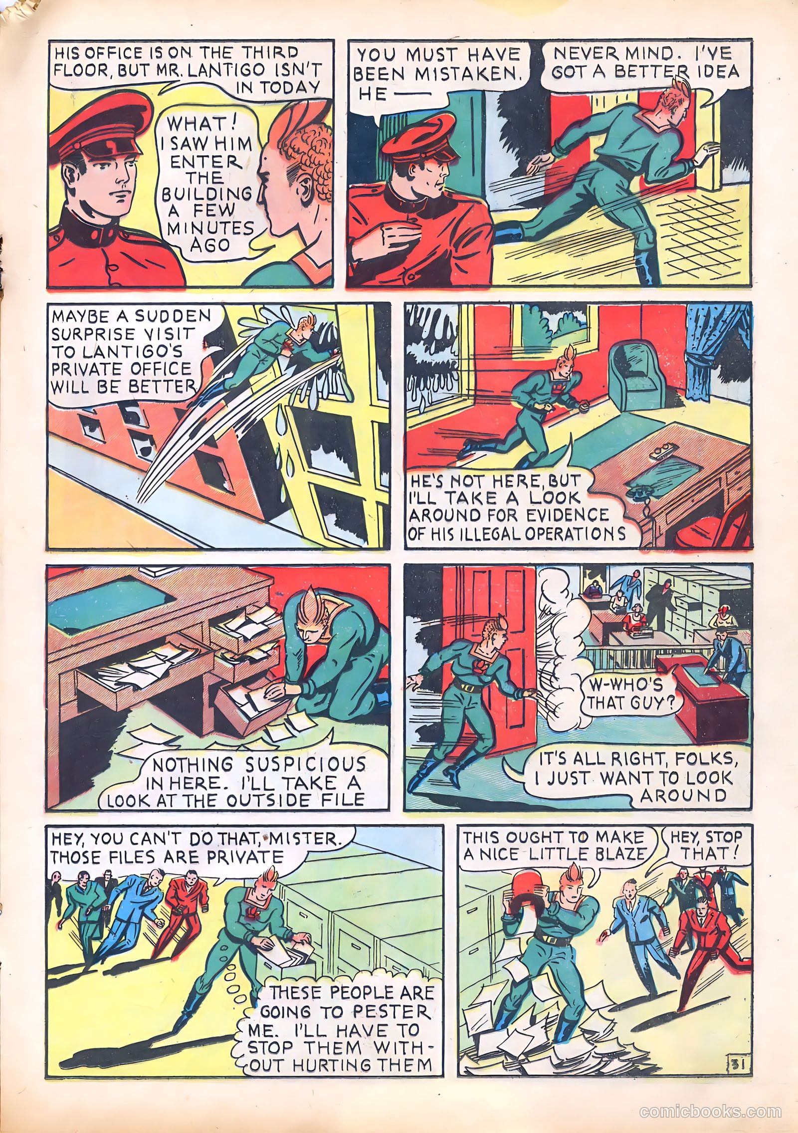 Super-Mystery Comics v1 #4 — page 33 of 68