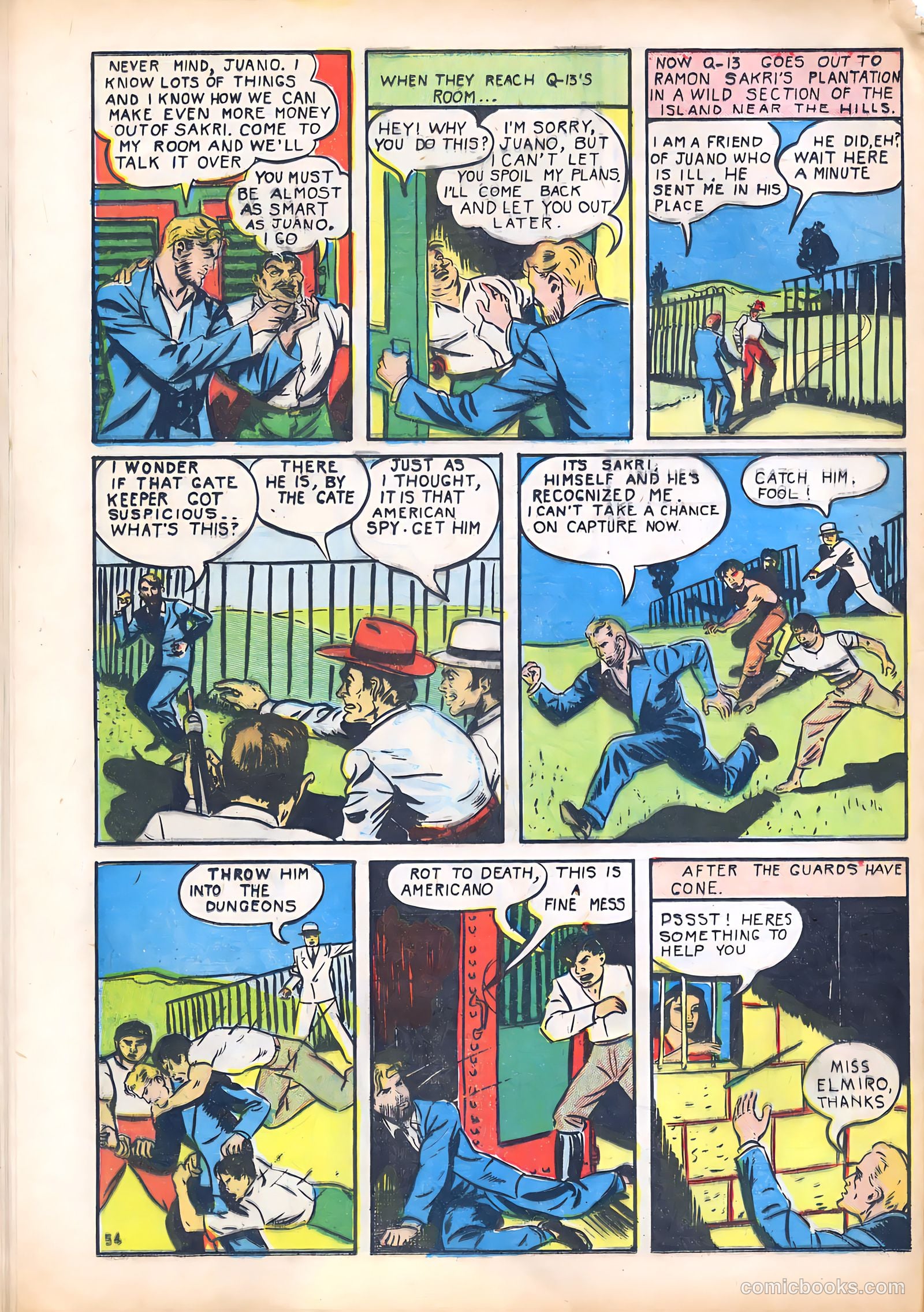Super-Mystery Comics v1 #4 — page 56 of 68