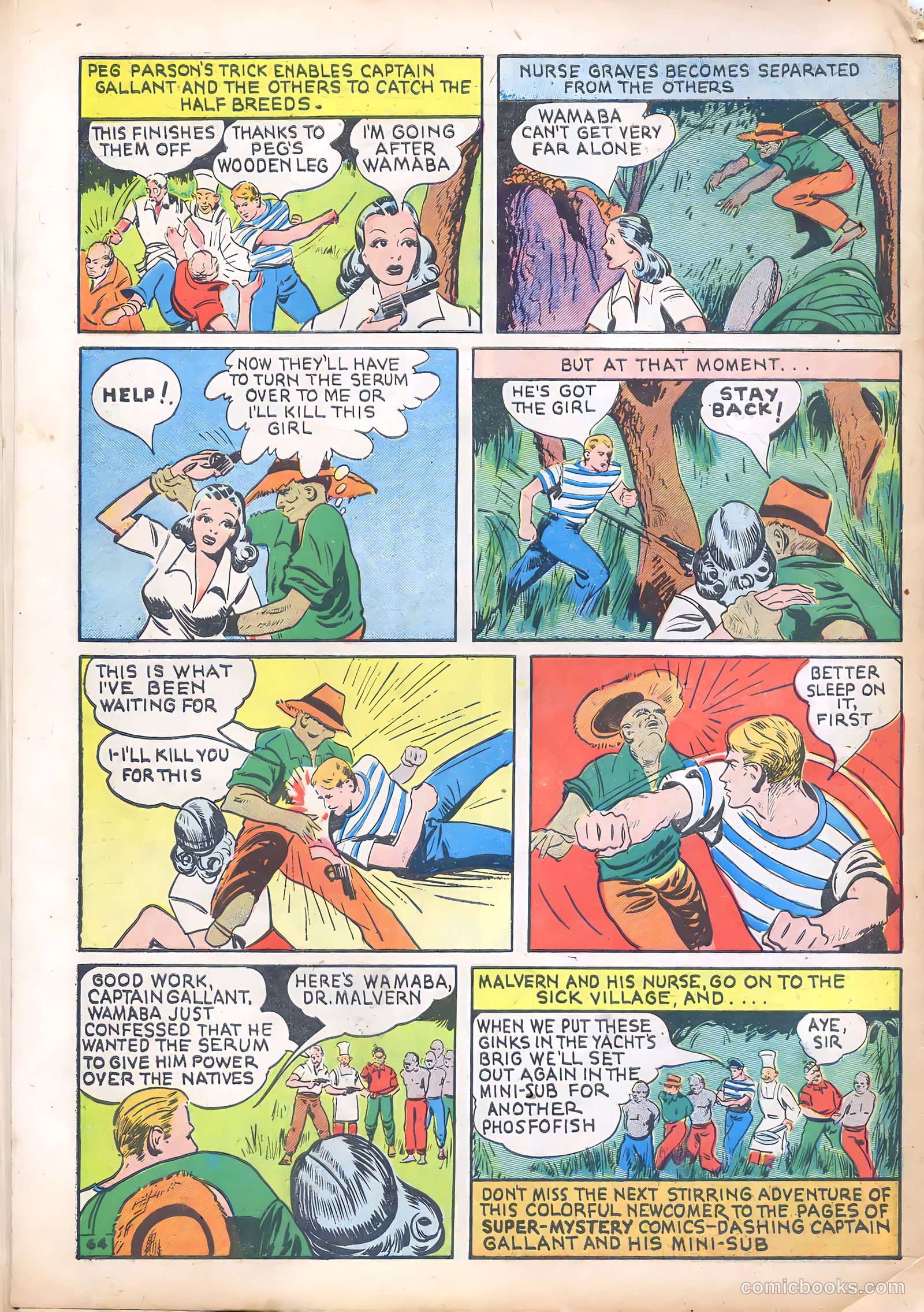 Super-Mystery Comics v1 #4 — page 66 of 68