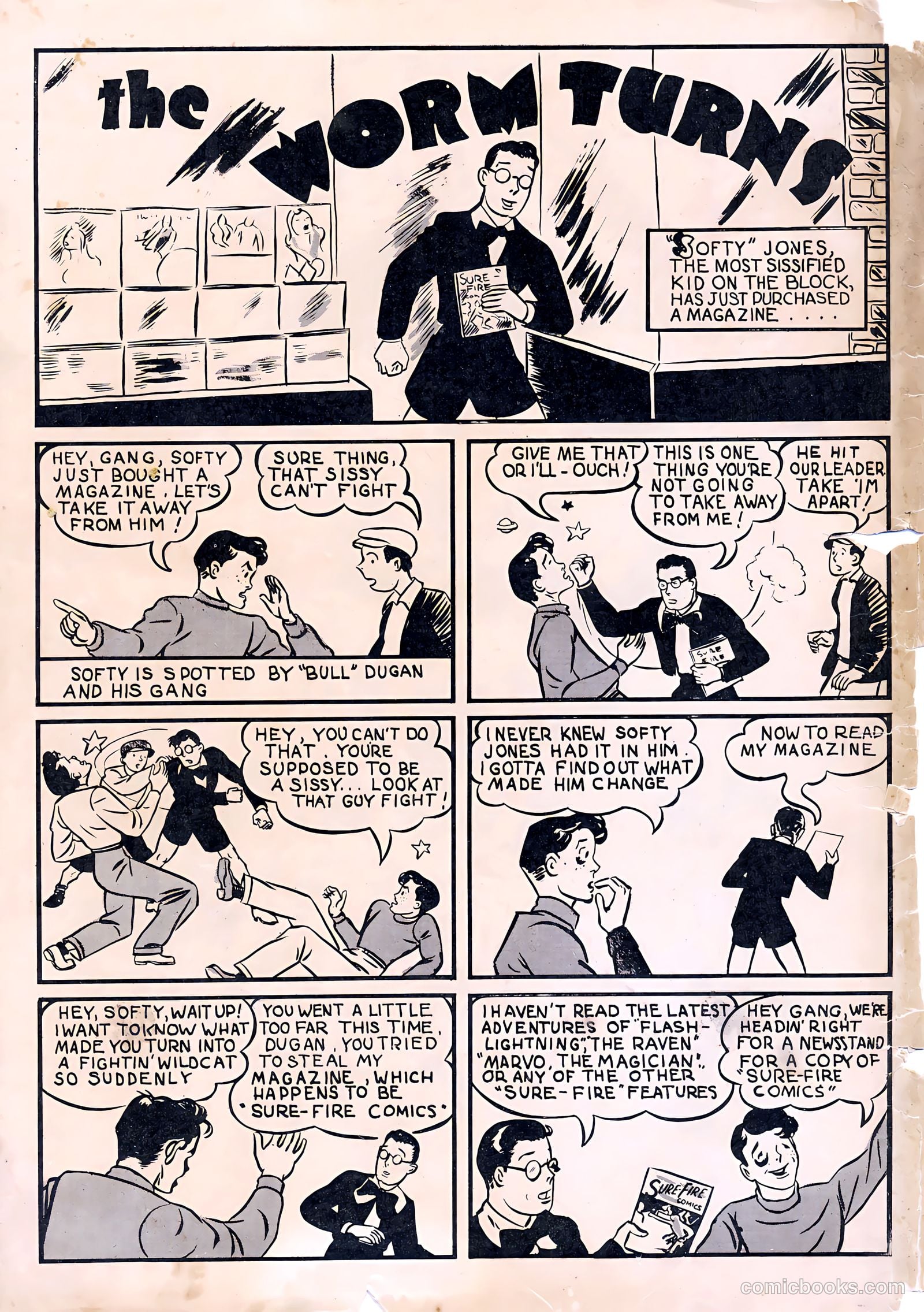 Super-Mystery Comics v1 #4 — page 68 of 68