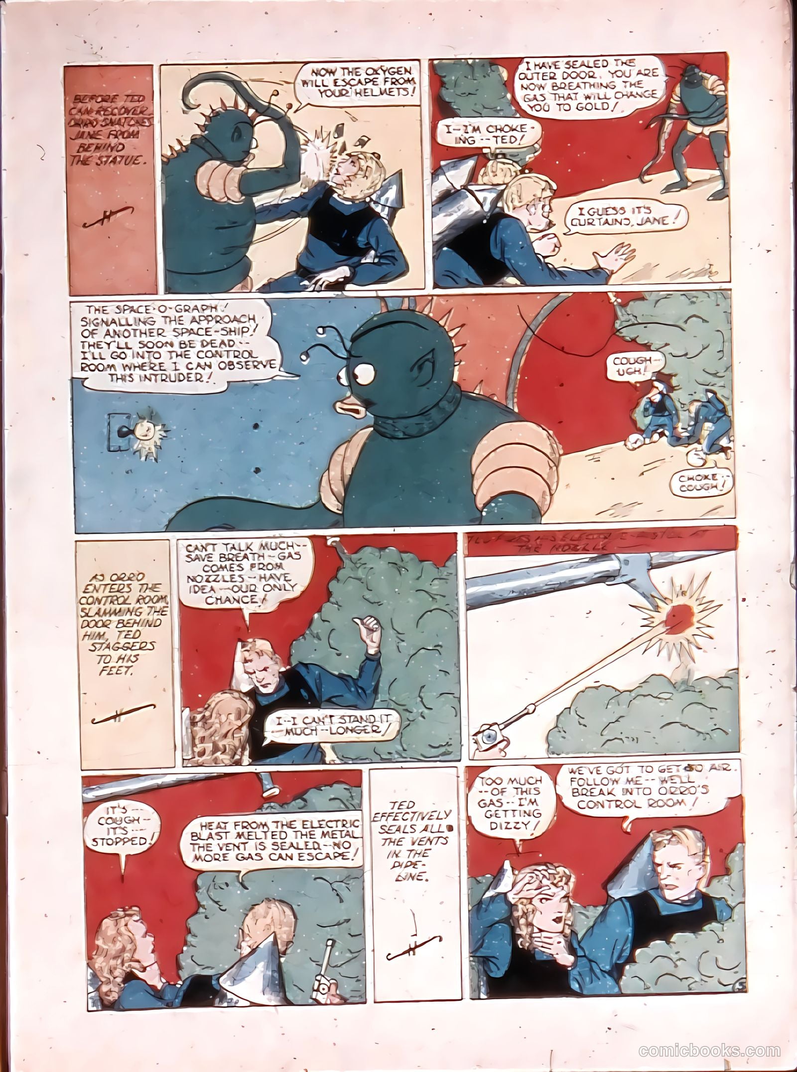 Exciting Comics #6 (1940) — page 13 of 68