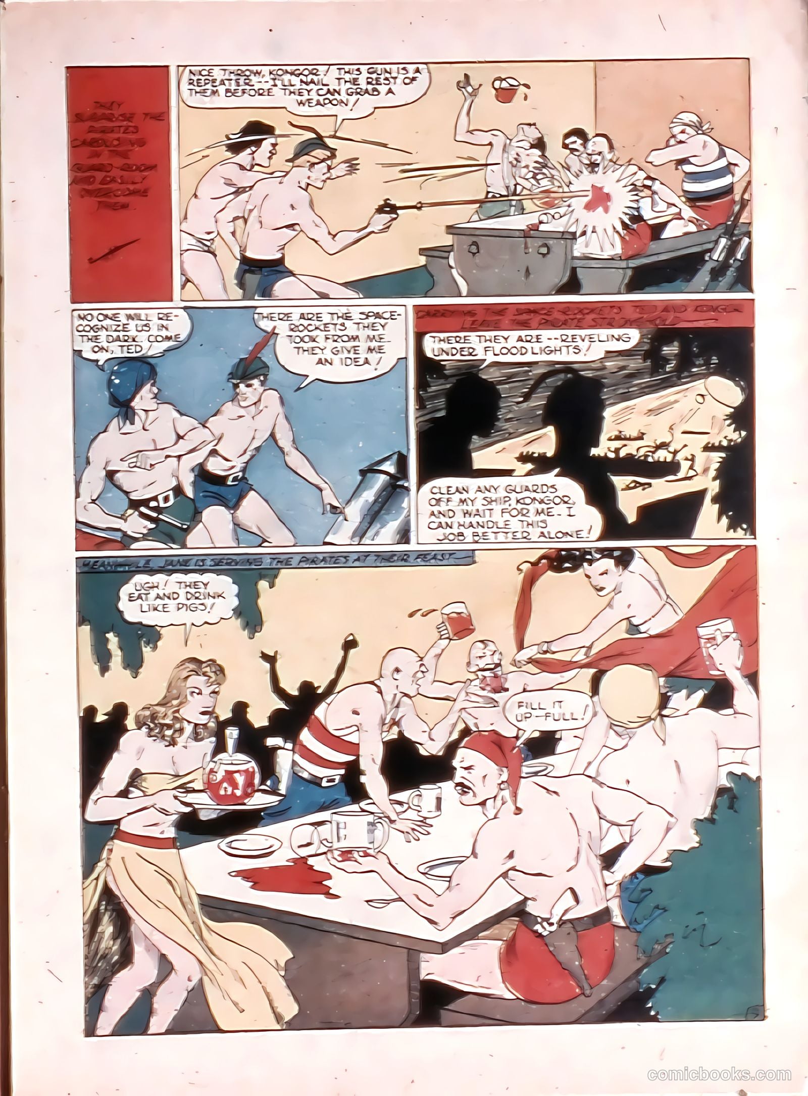 Exciting Comics #6 (1940) — page 19 of 68