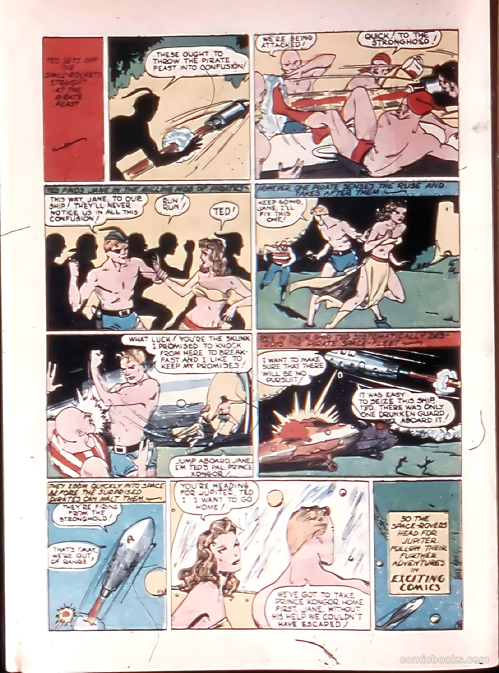 Exciting Comics #6 (1940) — page 20 of 68