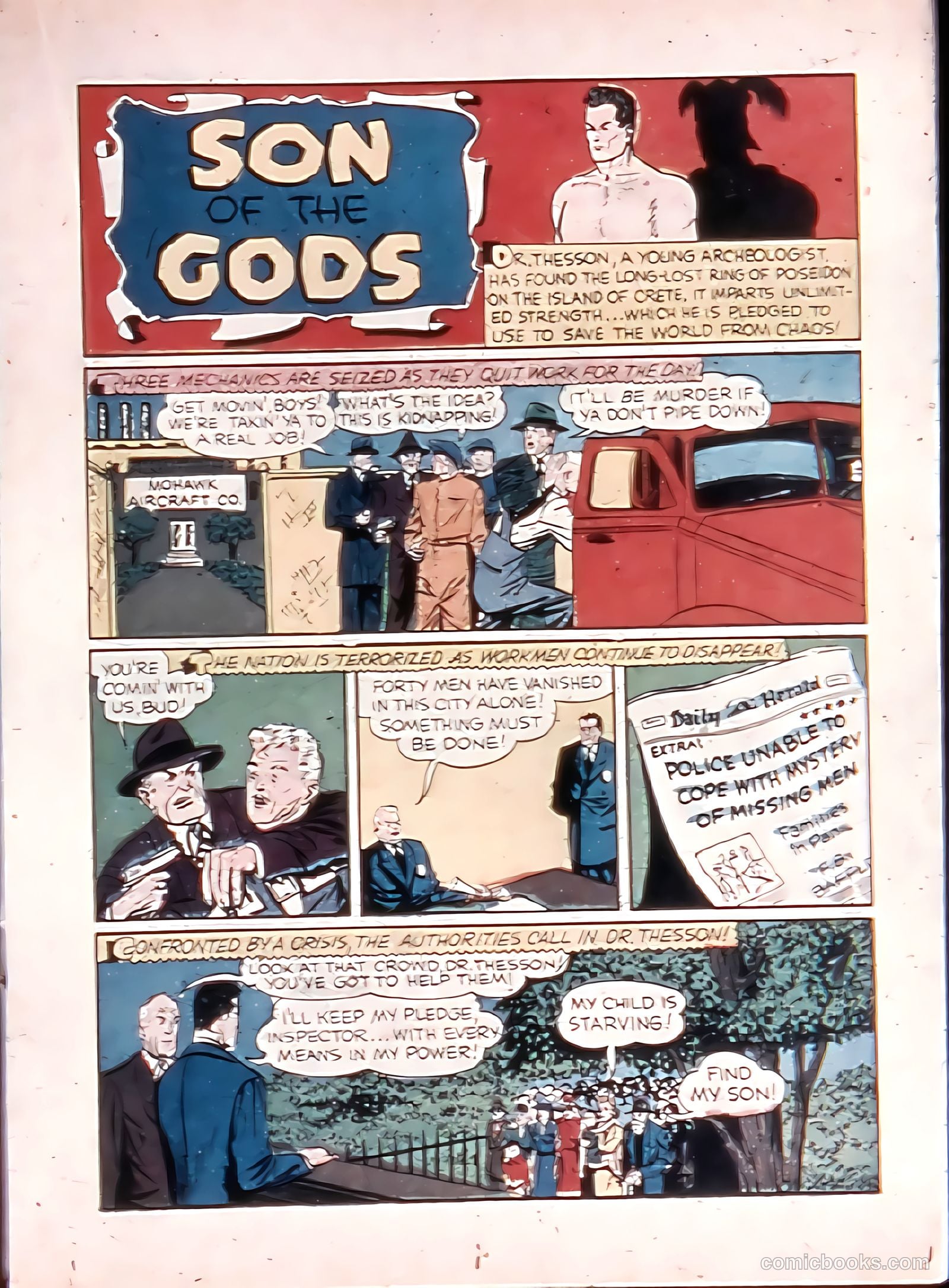 Exciting Comics #6 (1940) — page 27 of 68