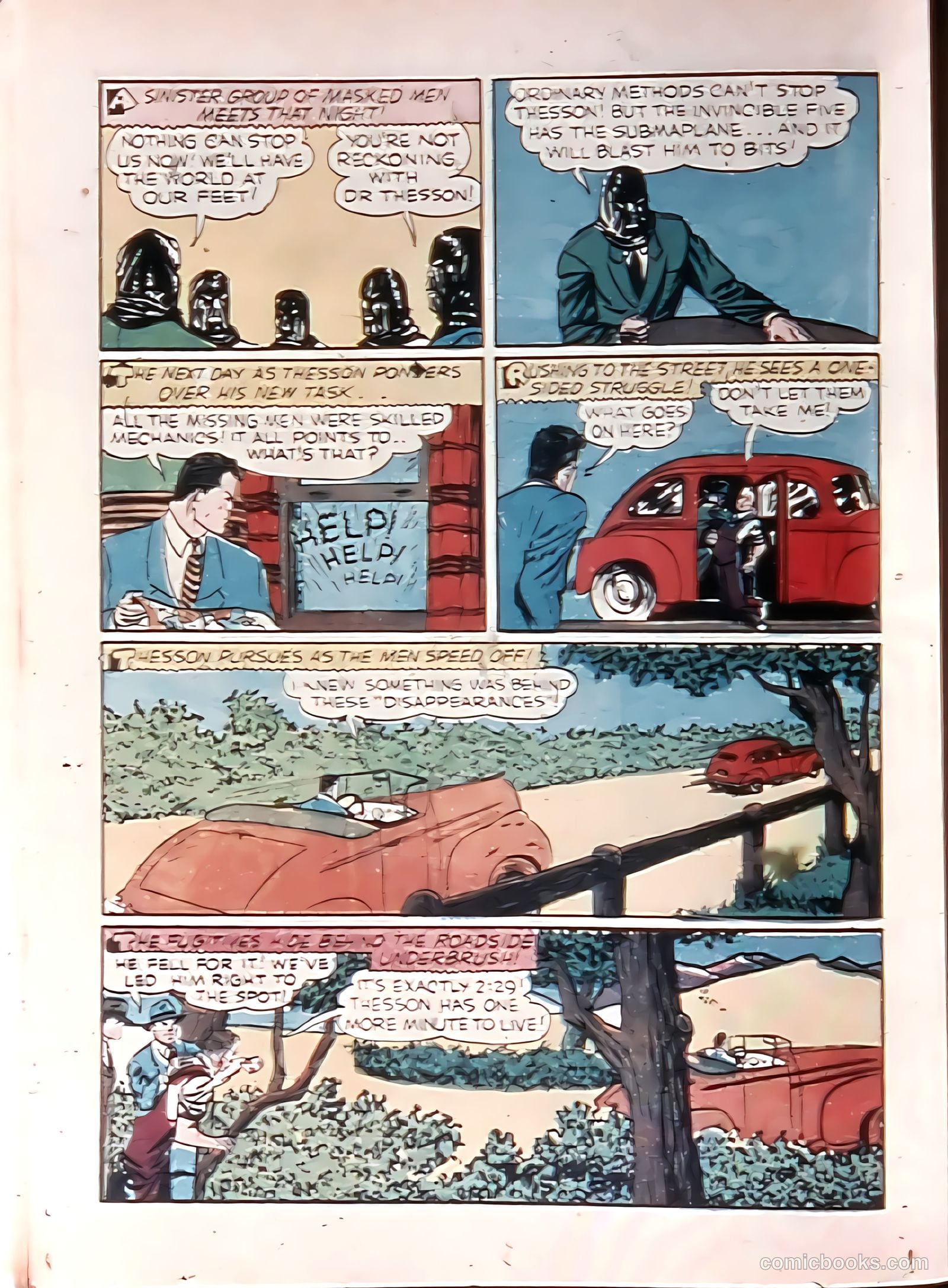 Exciting Comics #6 (1940) — page 28 of 68