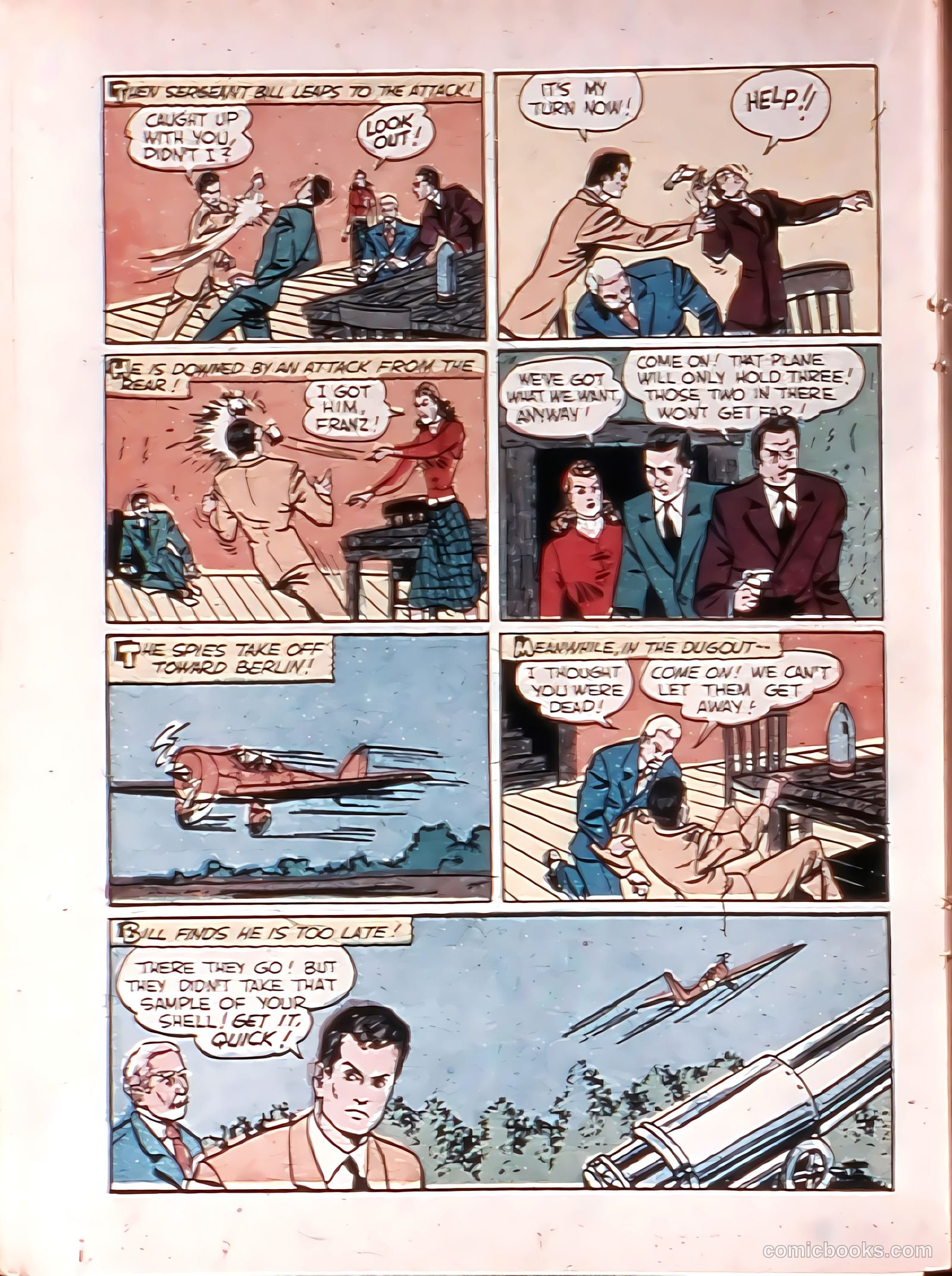 Exciting Comics #6 (1940) — page 40 of 68