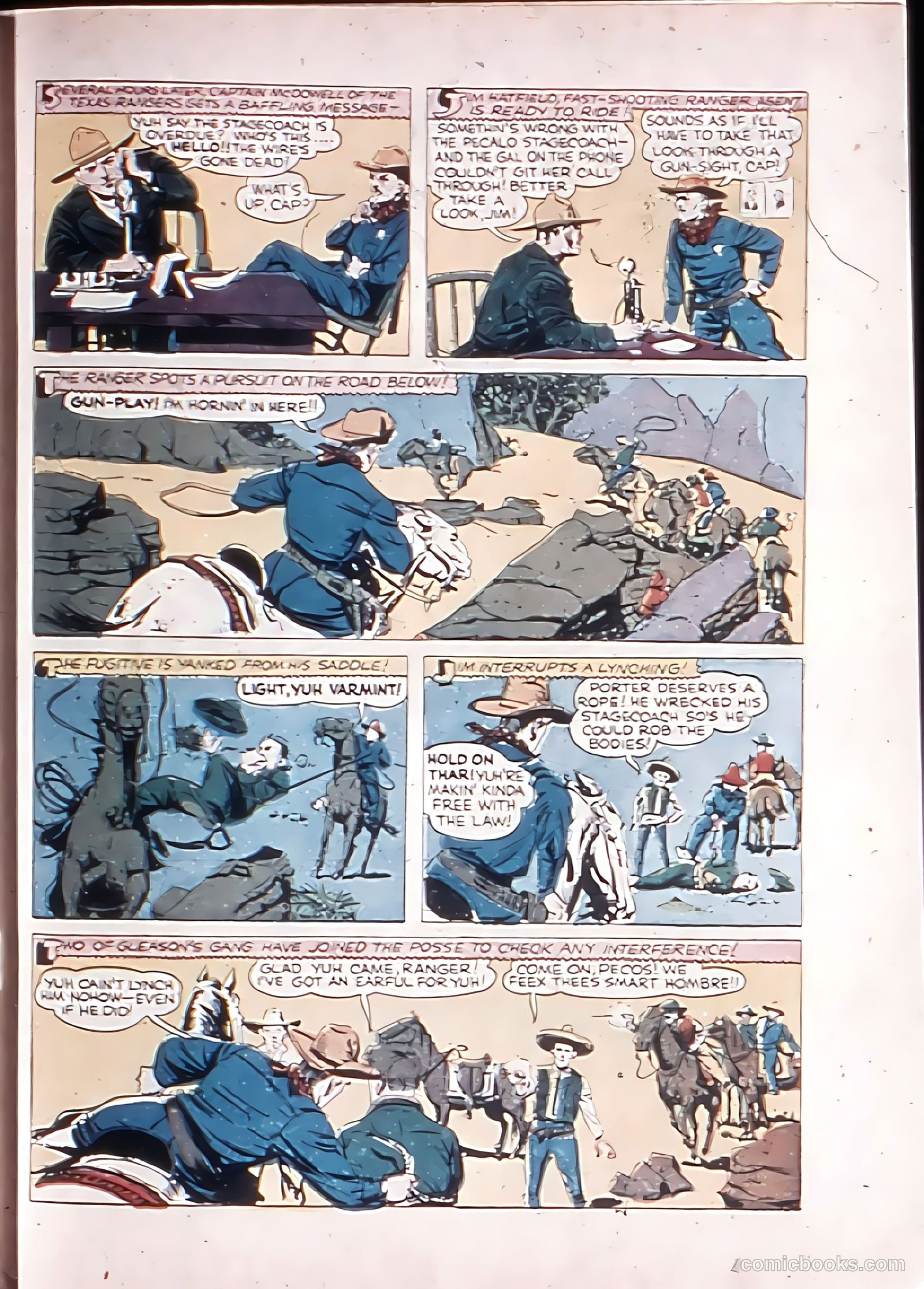 Exciting Comics #6 (1940) — page 59 of 68