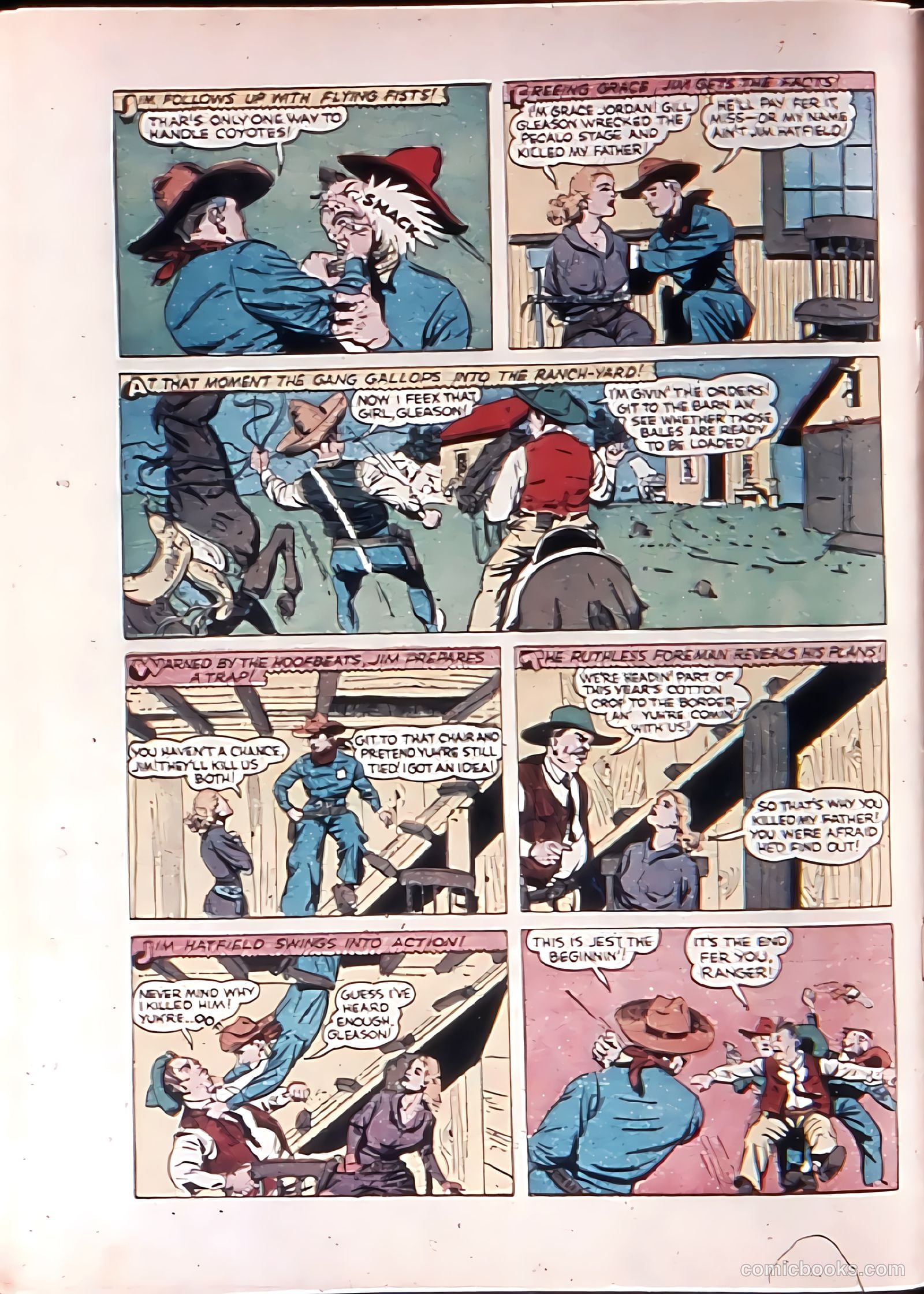 Exciting Comics #6 (1940) — page 62 of 68