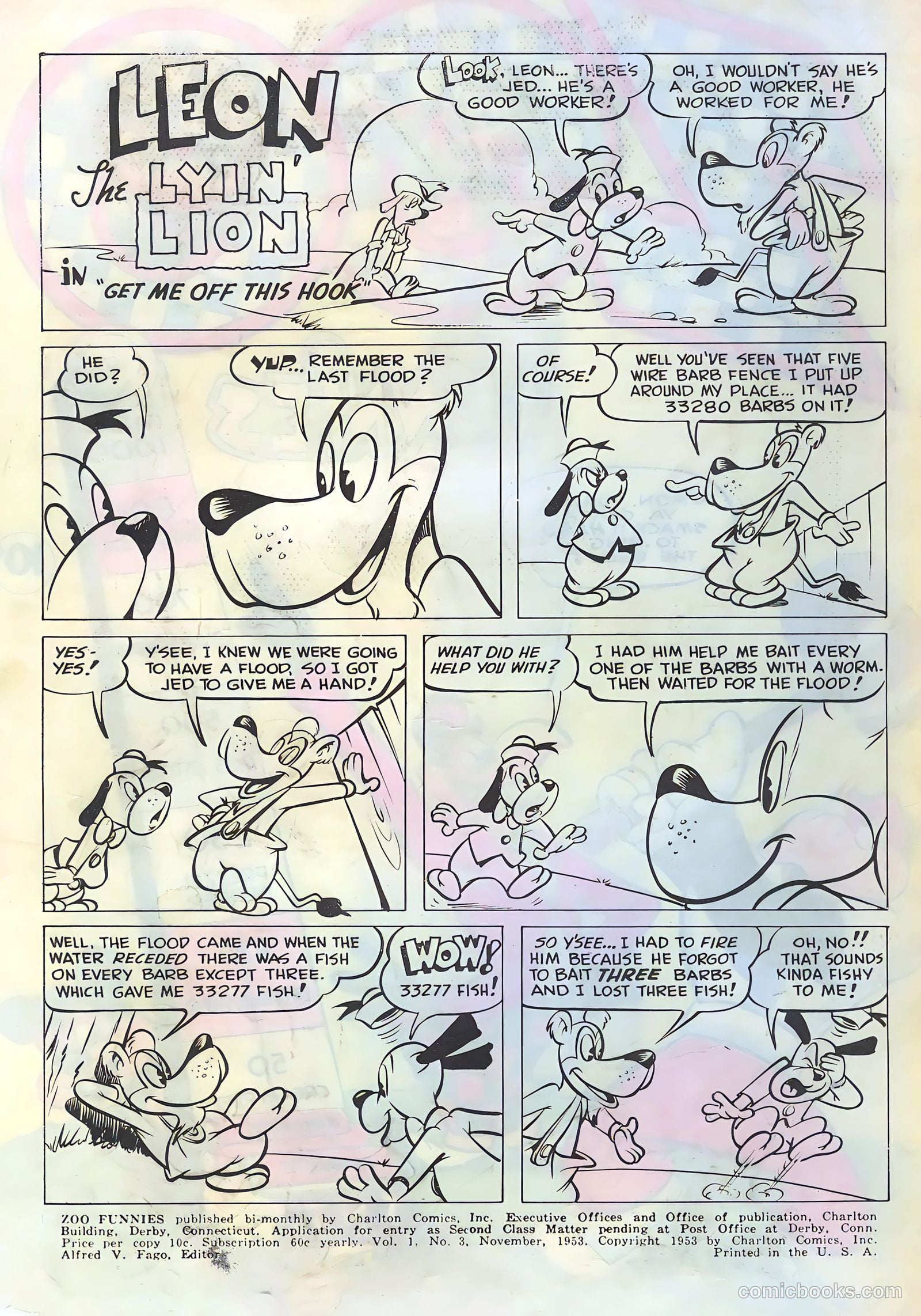 Zoo Funnies v2 #3 — page 2 of 36