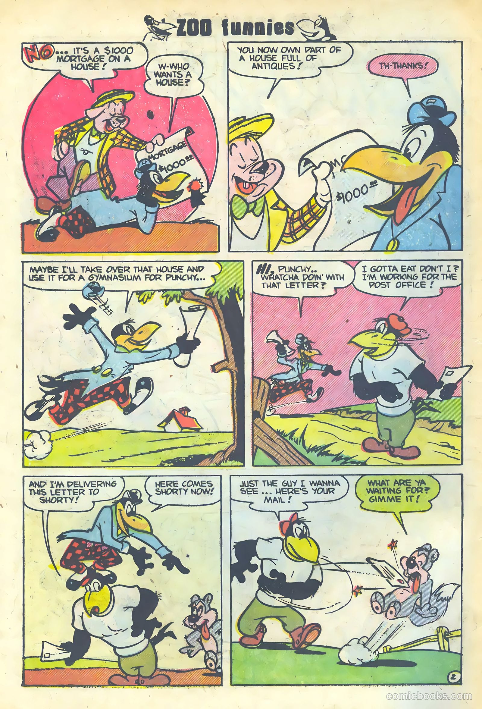 Zoo Funnies v2 #3 — page 4 of 36