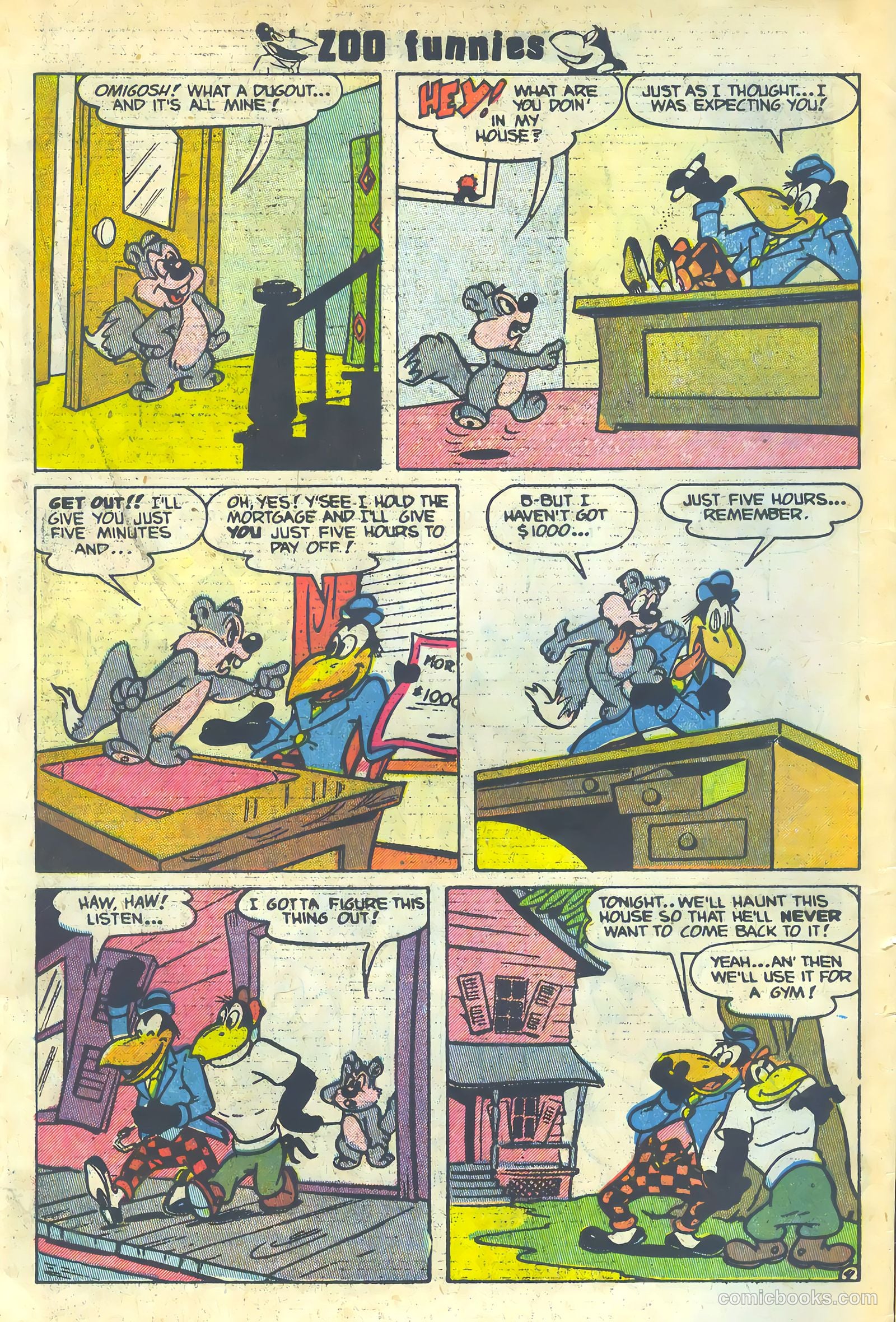 Zoo Funnies v2 #3 — page 6 of 36