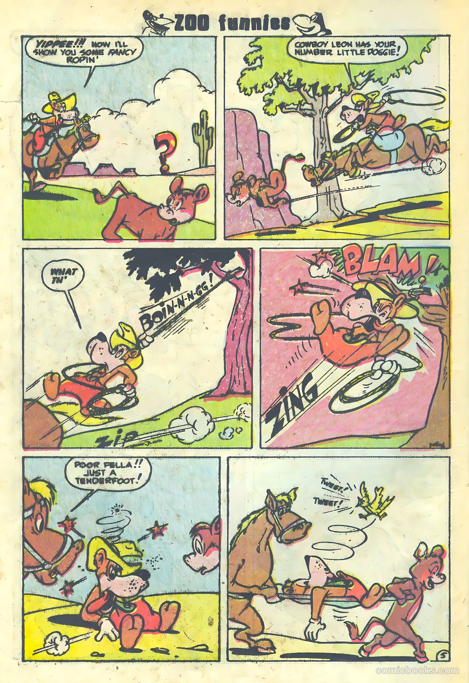 Zoo Funnies v2 #3 — page 16 of 36