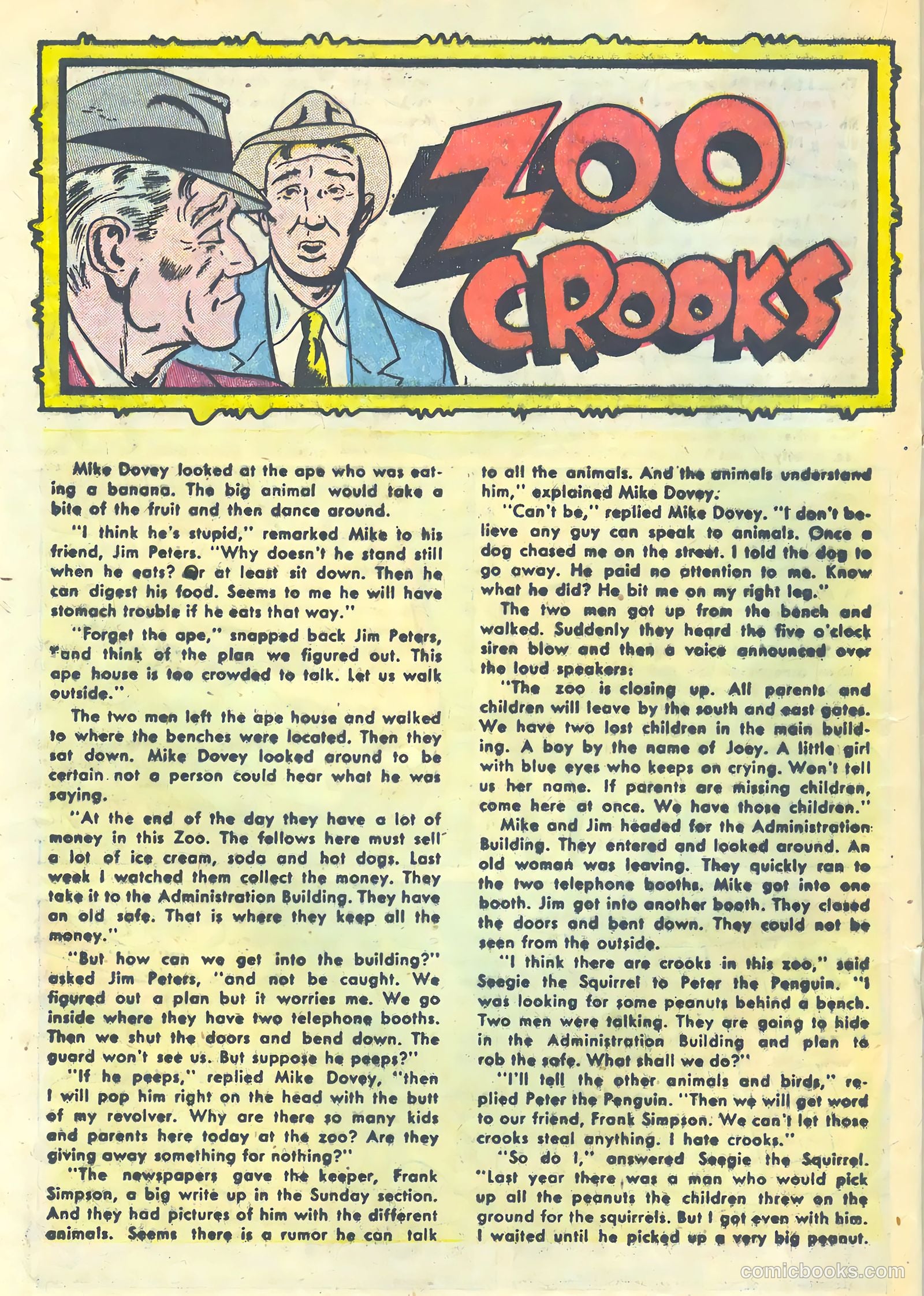 Zoo Funnies v2 #3 — page 20 of 36