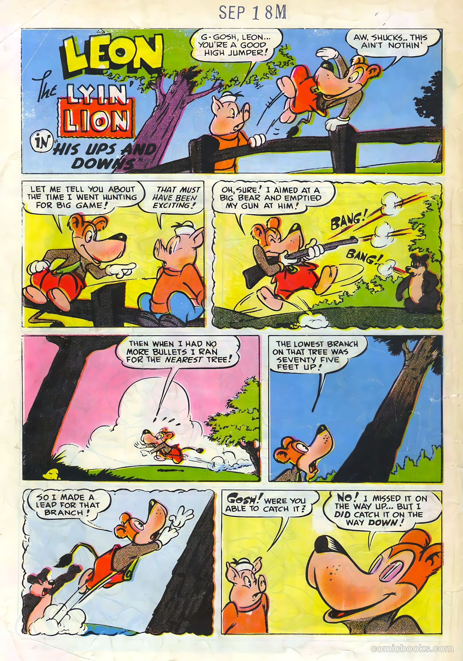 Zoo Funnies v2 #3 — page 36 of 36