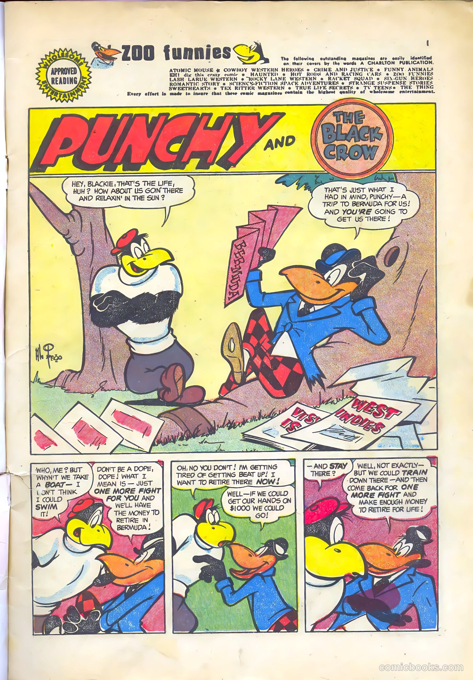 Zoo Funnies v2 #7 — page 3 of 36
