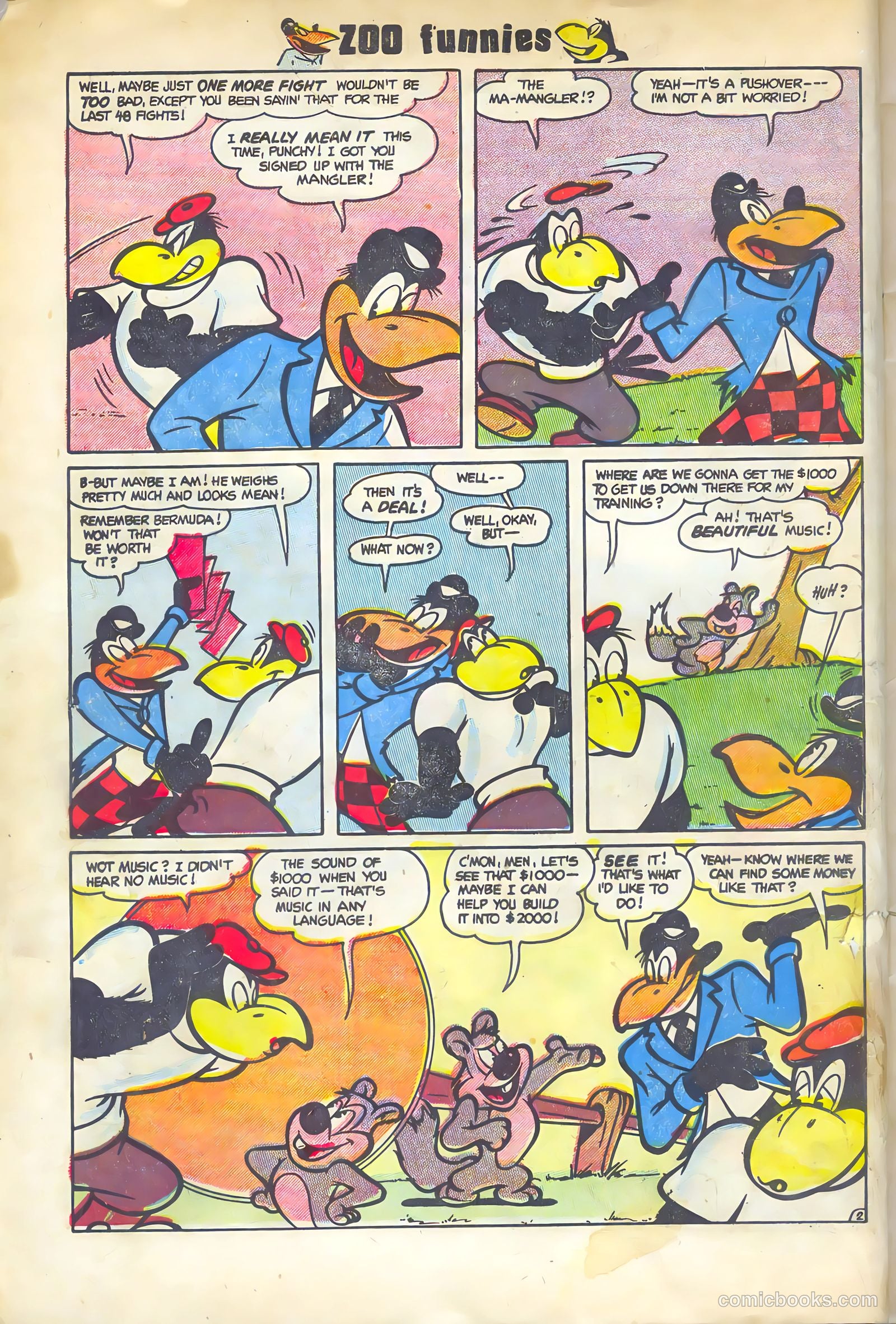 Zoo Funnies v2 #7 — page 4 of 36